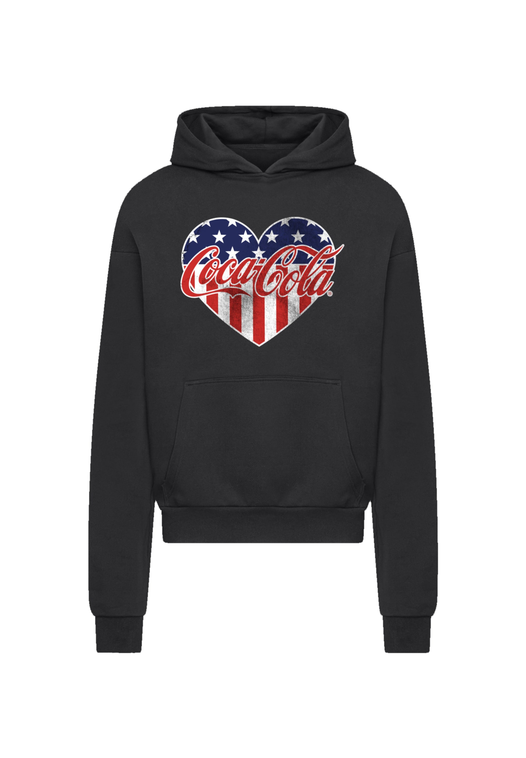 F4NT4STIC Kapuzenpullover »Coca Cola Americana« Premium Qualität