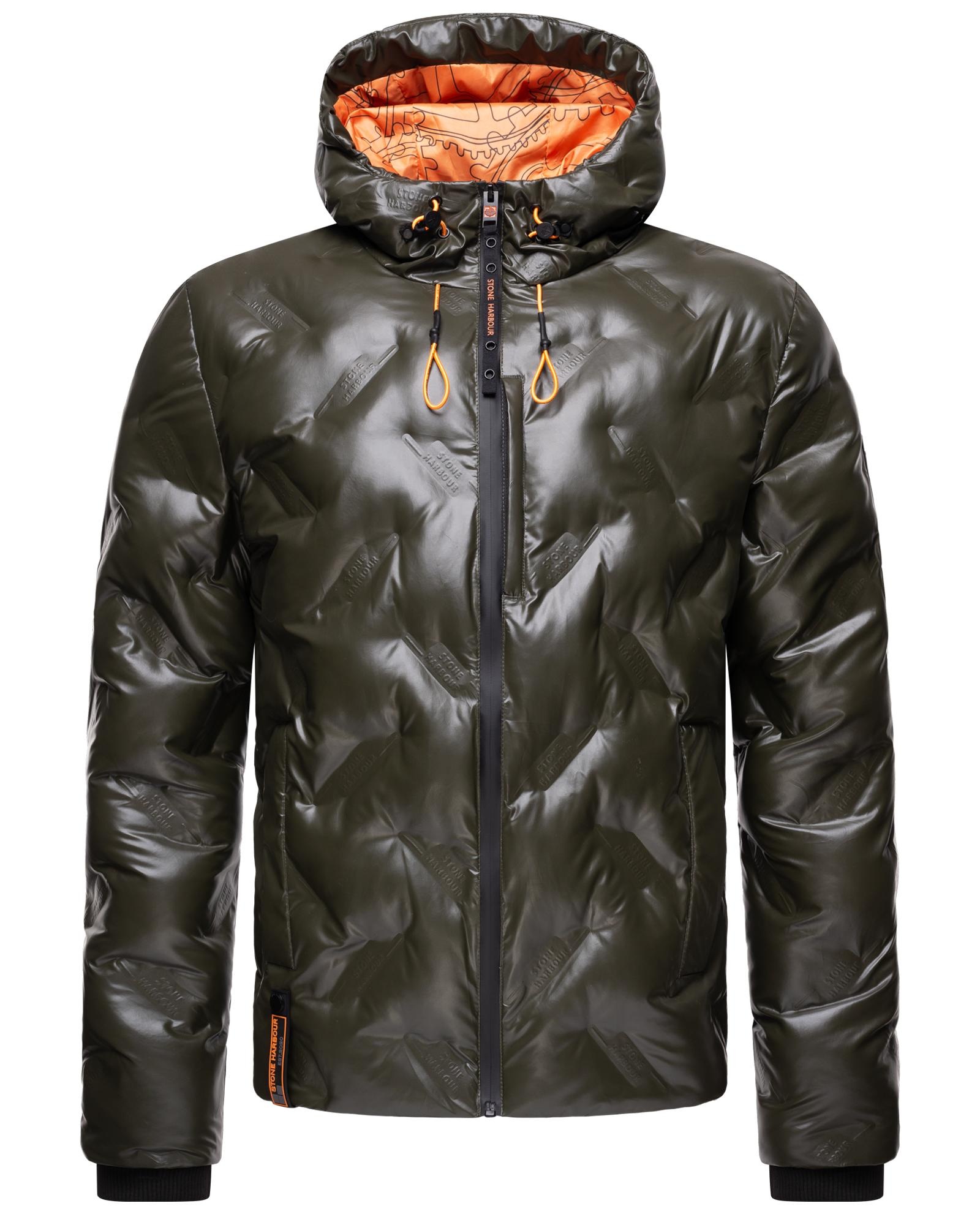 Stone Harbour Outdoorjacke »Geroo«, mit Kapuze, Sportliche, wasserdichte Herren Winterjacke mit Kapuze