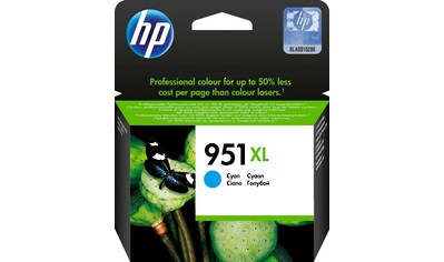 HP Tintenpatrone »951XL«, (1 St.), original Druckerpatrone 951 cyan XL kaufen