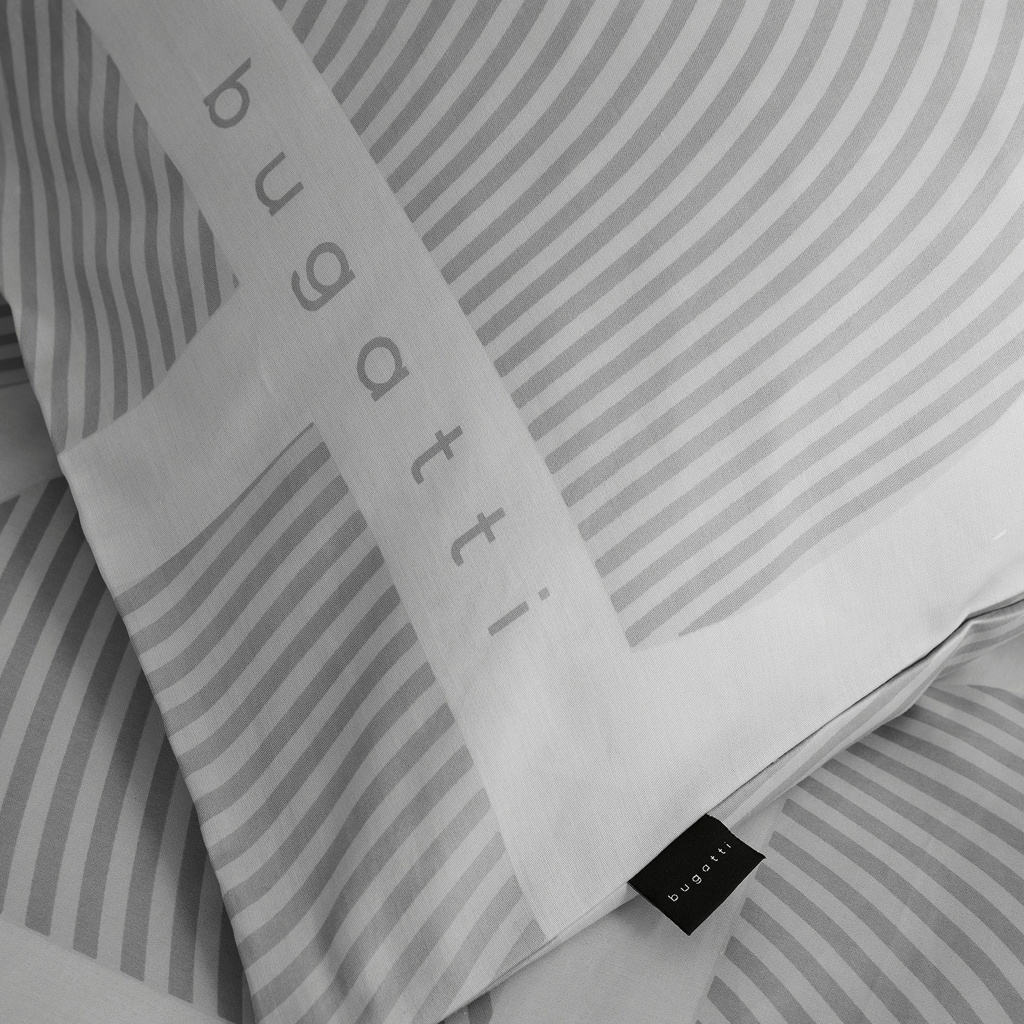 Thumbnail - bugatti Bettwäsche "Satinbettwäsche bugatti" 2 Stk. tlg. mit abstraktem Muster
