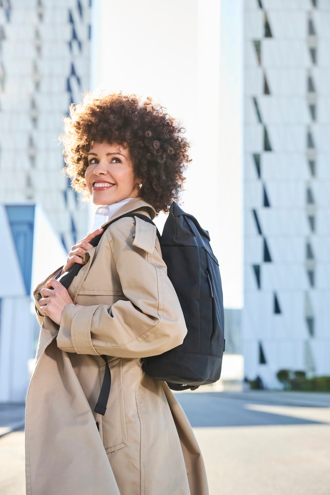 Rieker Cityrucksack, Freizeitrucksack, Businessrucksack mit breiten Schulterriemen