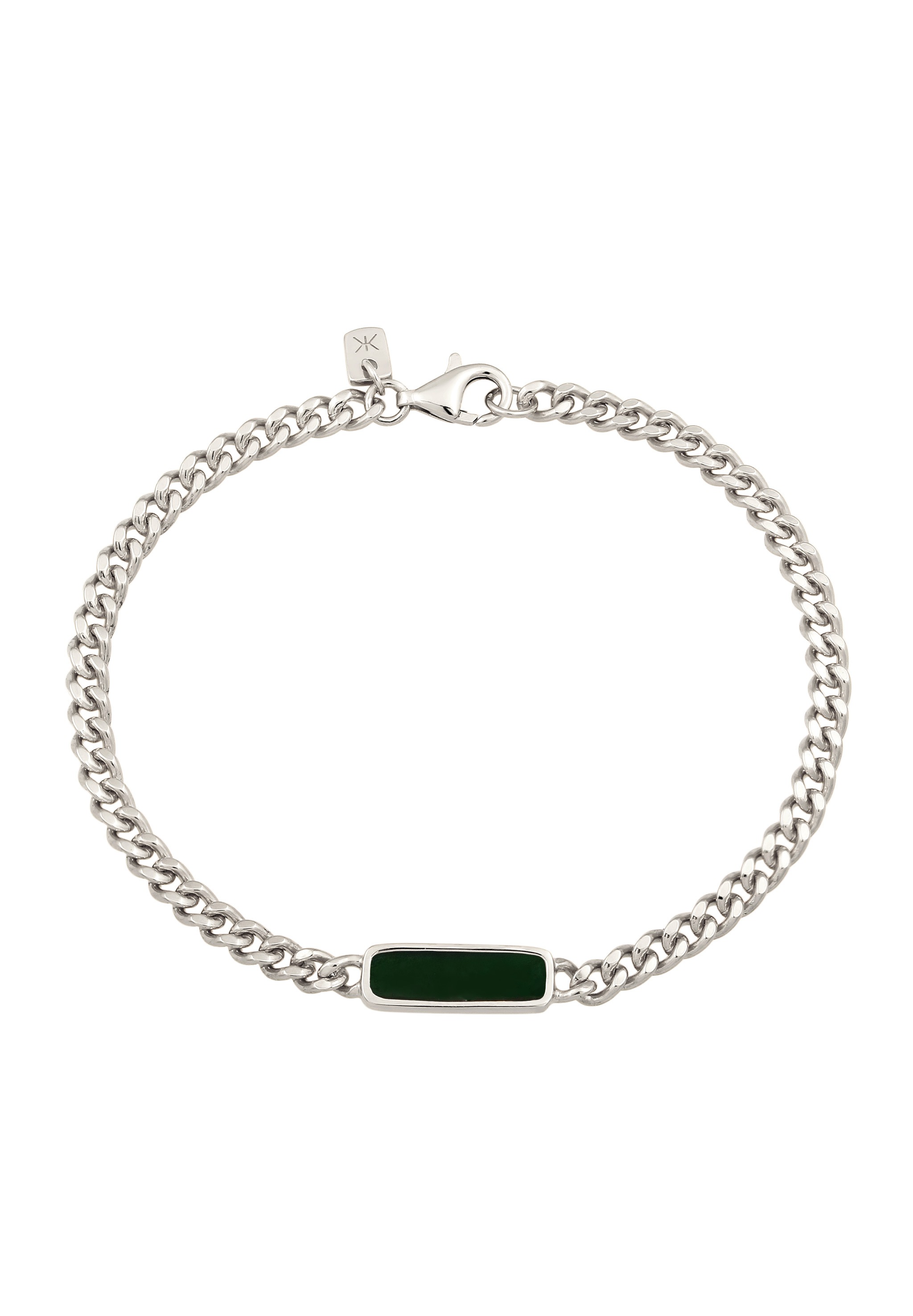 Kuzzoi Armkette »Armband Emaille 925 Sterling Silber«