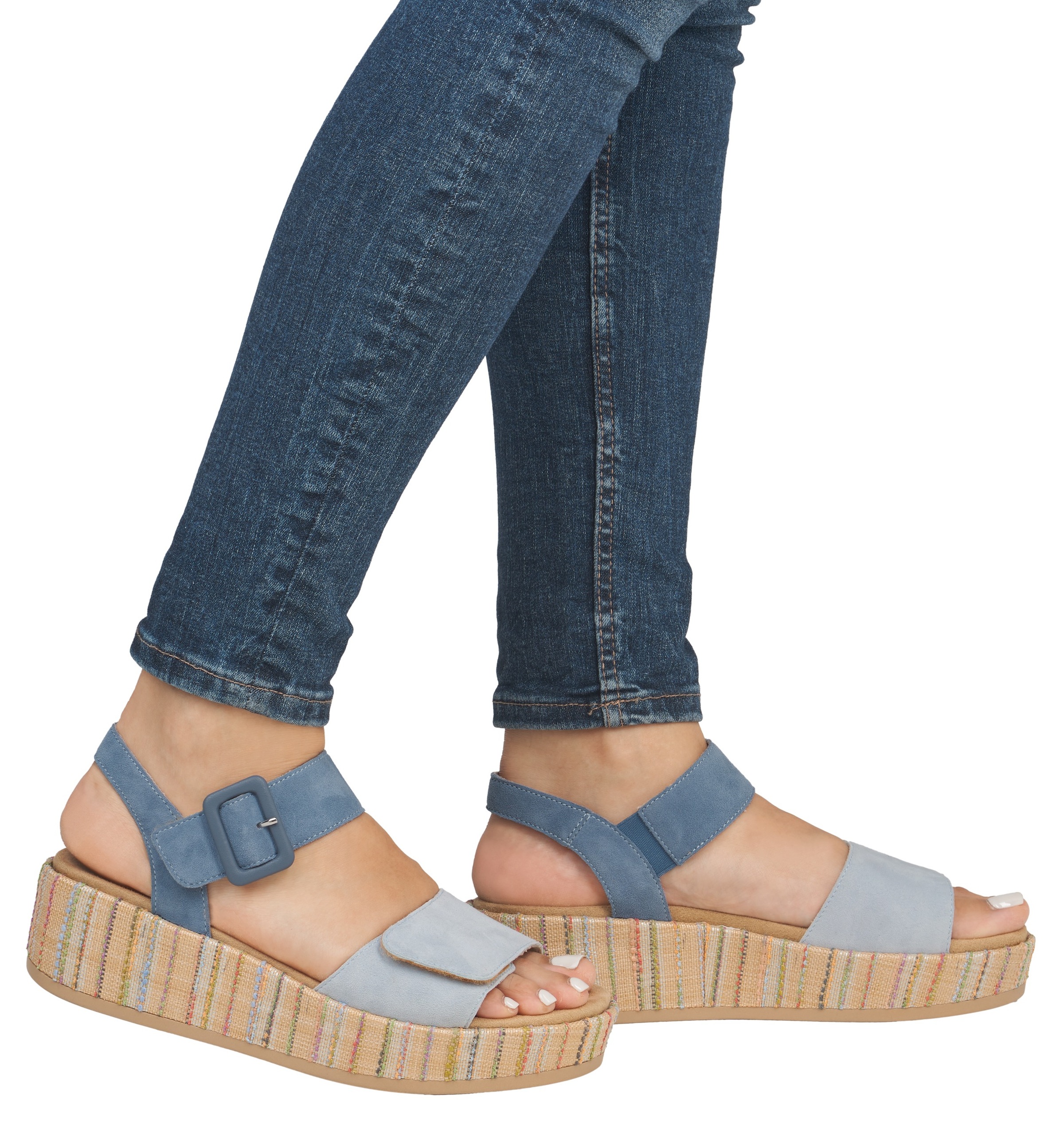 Remonte Sandalette "Elisabeth Hurley-Collection", Keilabsatz, Sommerschuh, günstig online kaufen