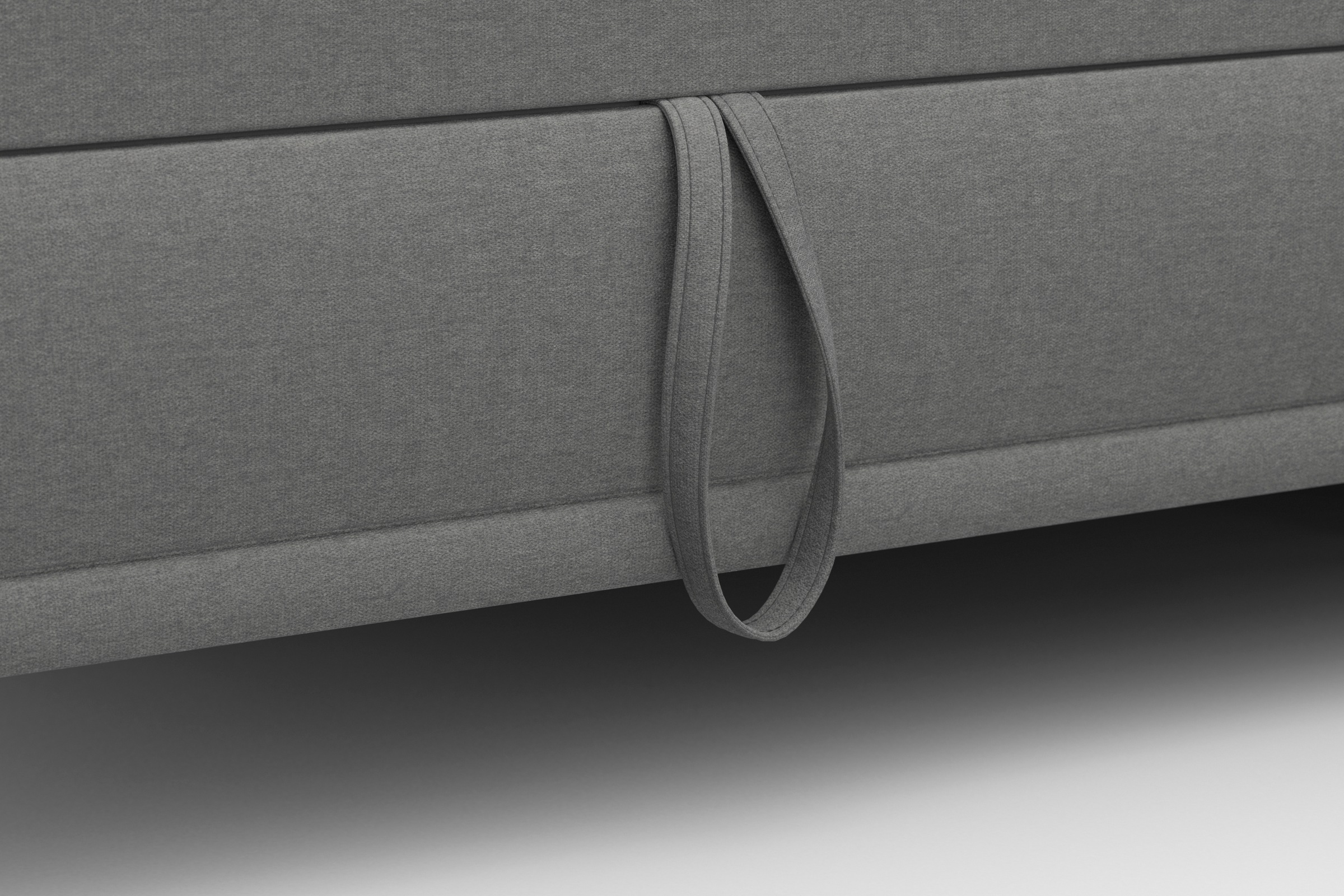 sit&more Ecksofa »Cabrio L-Form, mit Sitztiefenverstellung, Arm- und Kopfteilverstellung«, 3 Nierenkissen, Federkern, optional Bettfunktion und Stauraum