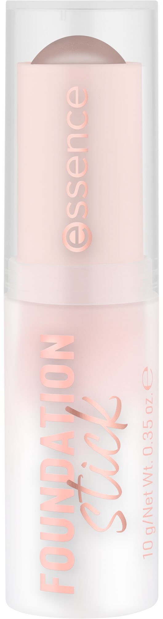 Essence Foundation »FOUNDATION stick«, (Set, 3 tlg.), Cremig und leicht verblendbar, Matt-Finish, variable Deckkraft.