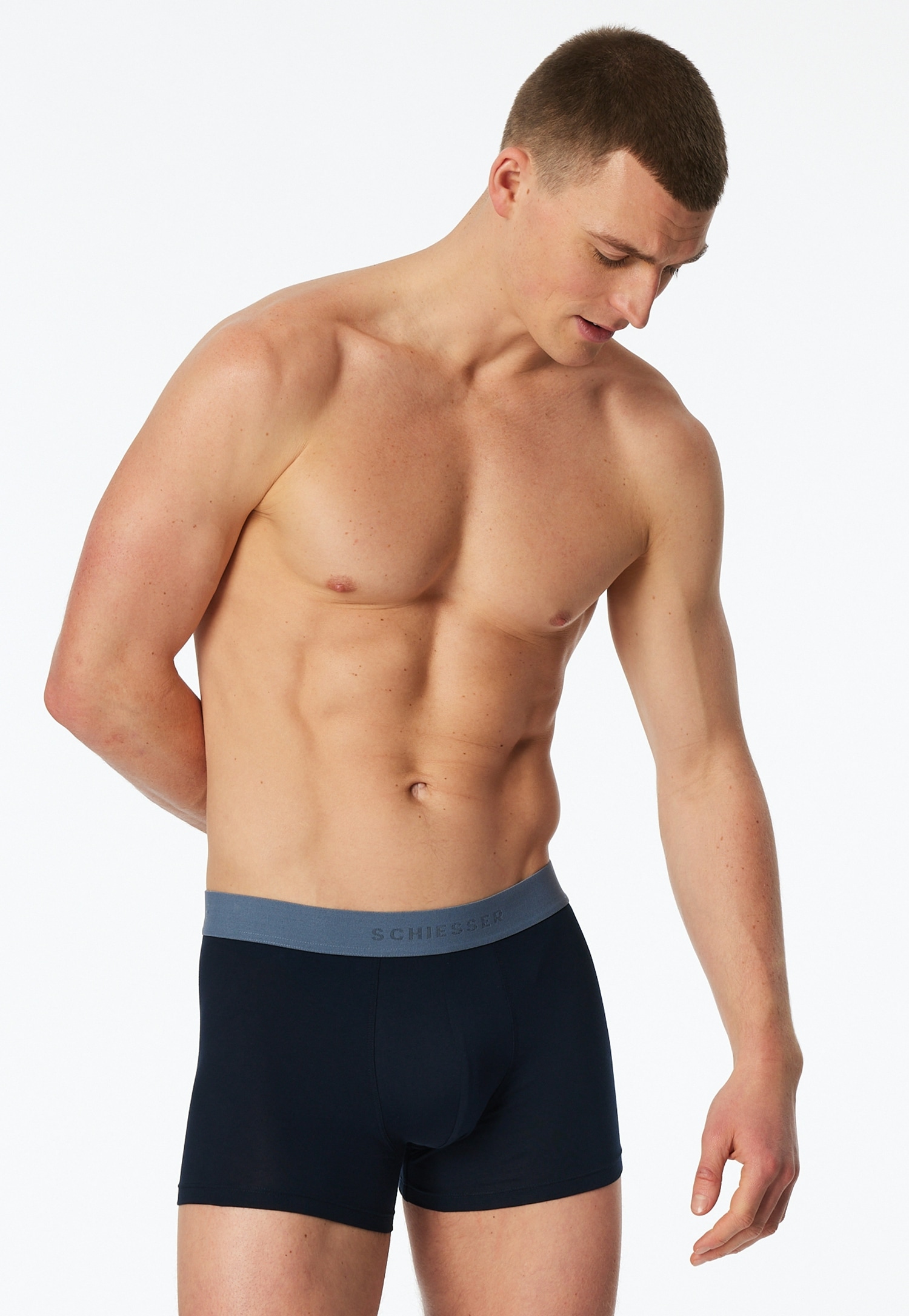 Schiesser Boxershorts »95/5 Multipacks« ohne Eingriff, angenehm weich