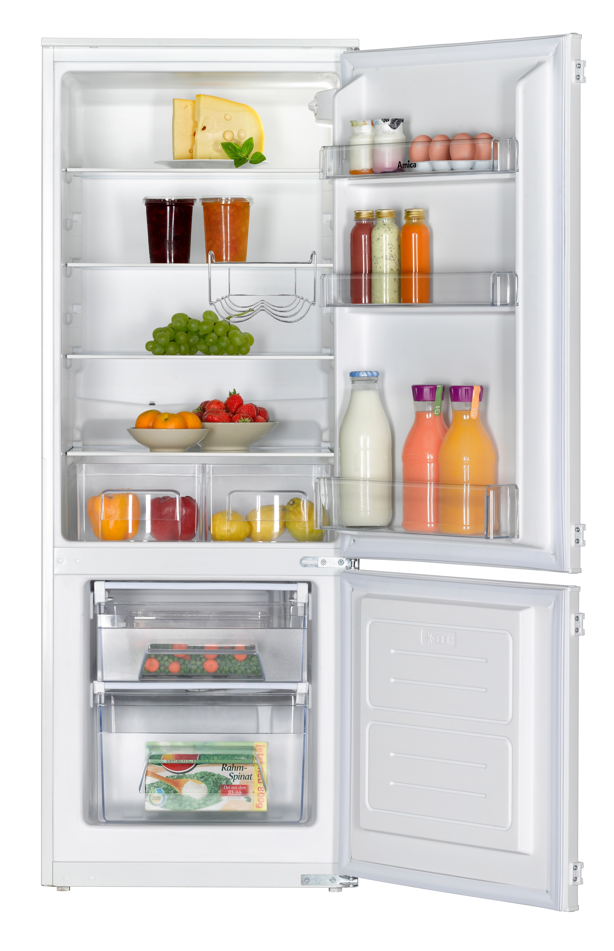 Amica Einbaukühlgefrierkombination "EKGC 16156/1 / BK2265.4i(E)" 144 cm hoc günstig online kaufen