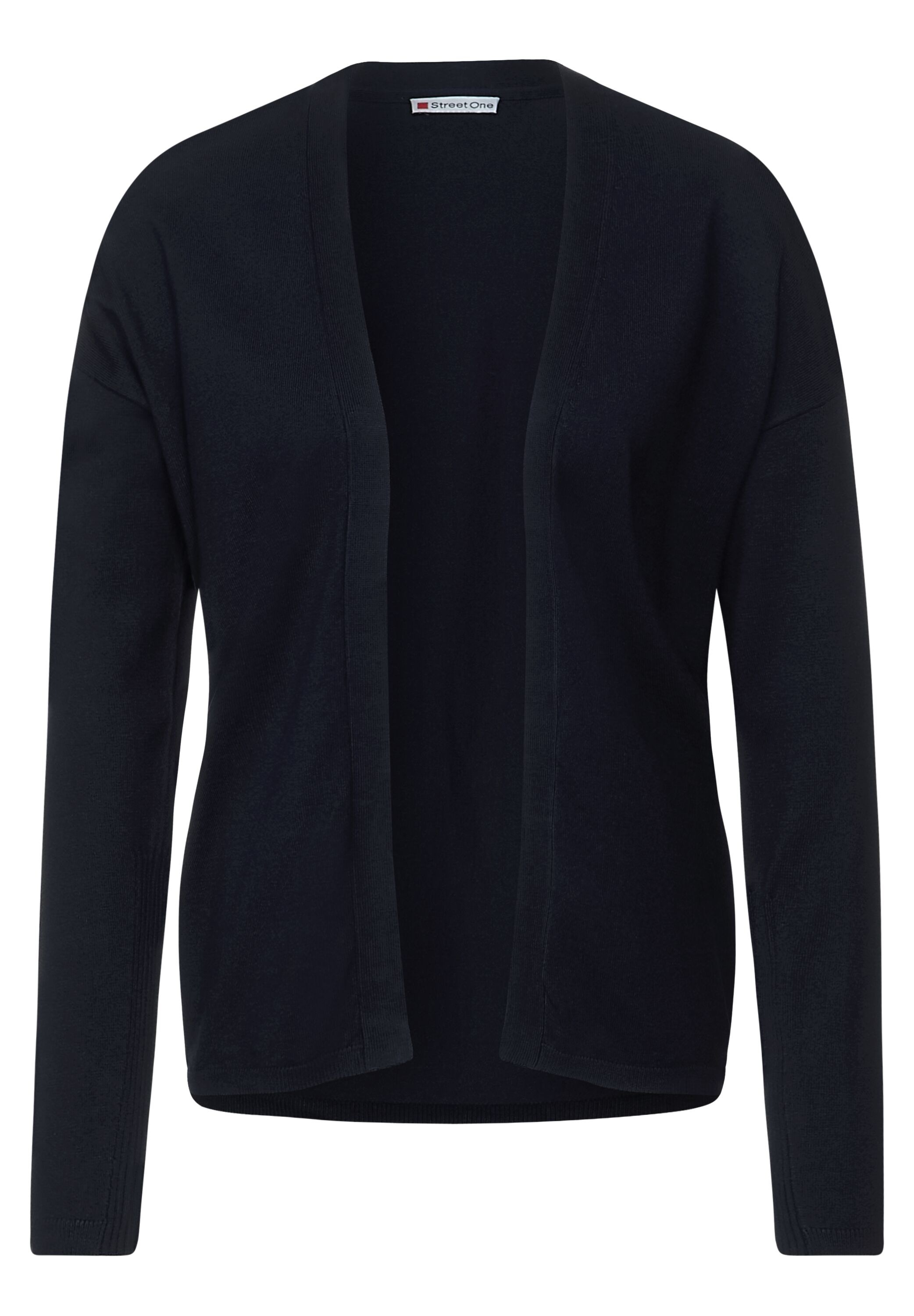 STREET ONE Strickjacke, in Unifarbe