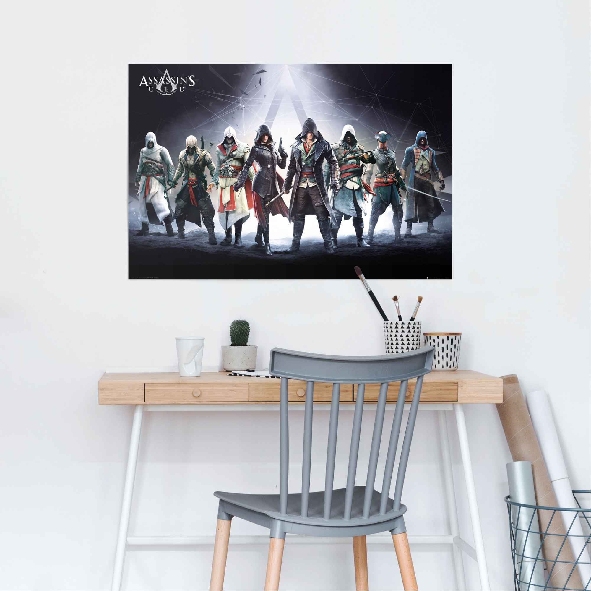 Reinders Poster "Assassin`s Creed Charaktere" 1 Stk. tlg. günstig online kaufen