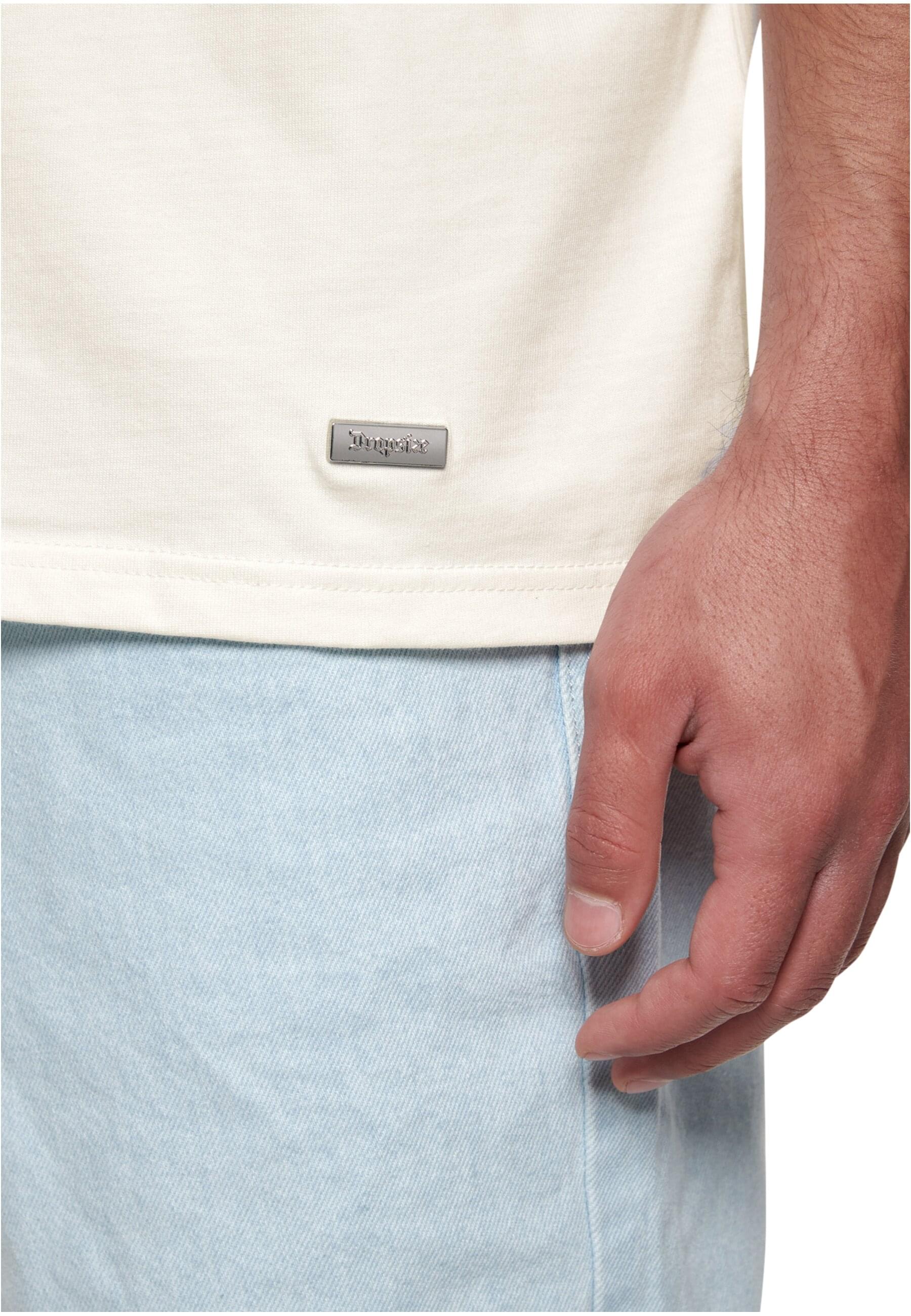 Thumbnail - Dropsize T-Shirt "Dropsize Herren Heavy Oversize Metal Patch Basic T-Shirt" 1 Stk. tlg.