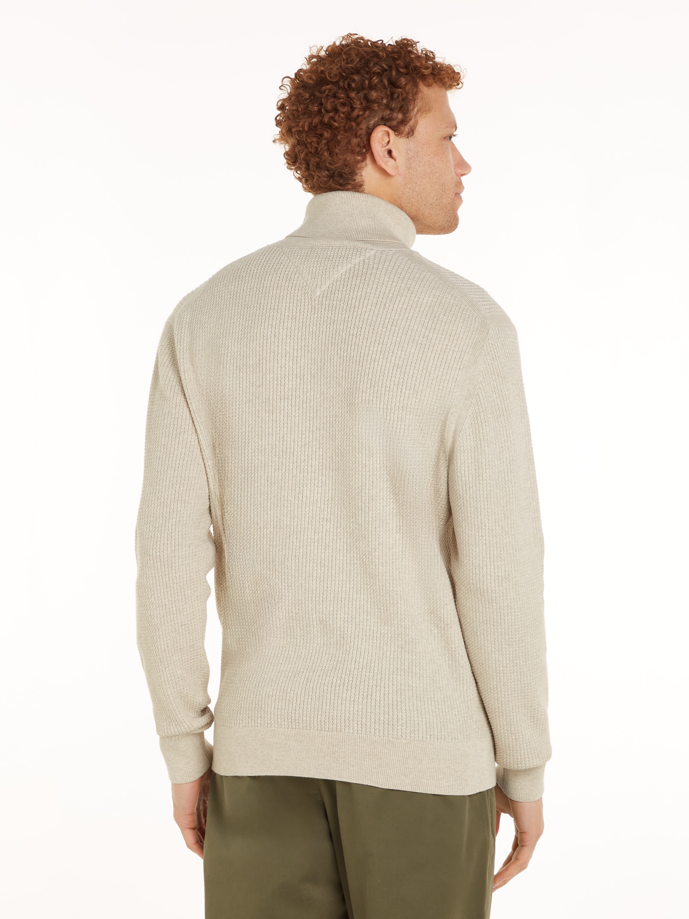 Tommy Hilfiger Rollkragenpullover »STRUCTURE ROLL NECK«