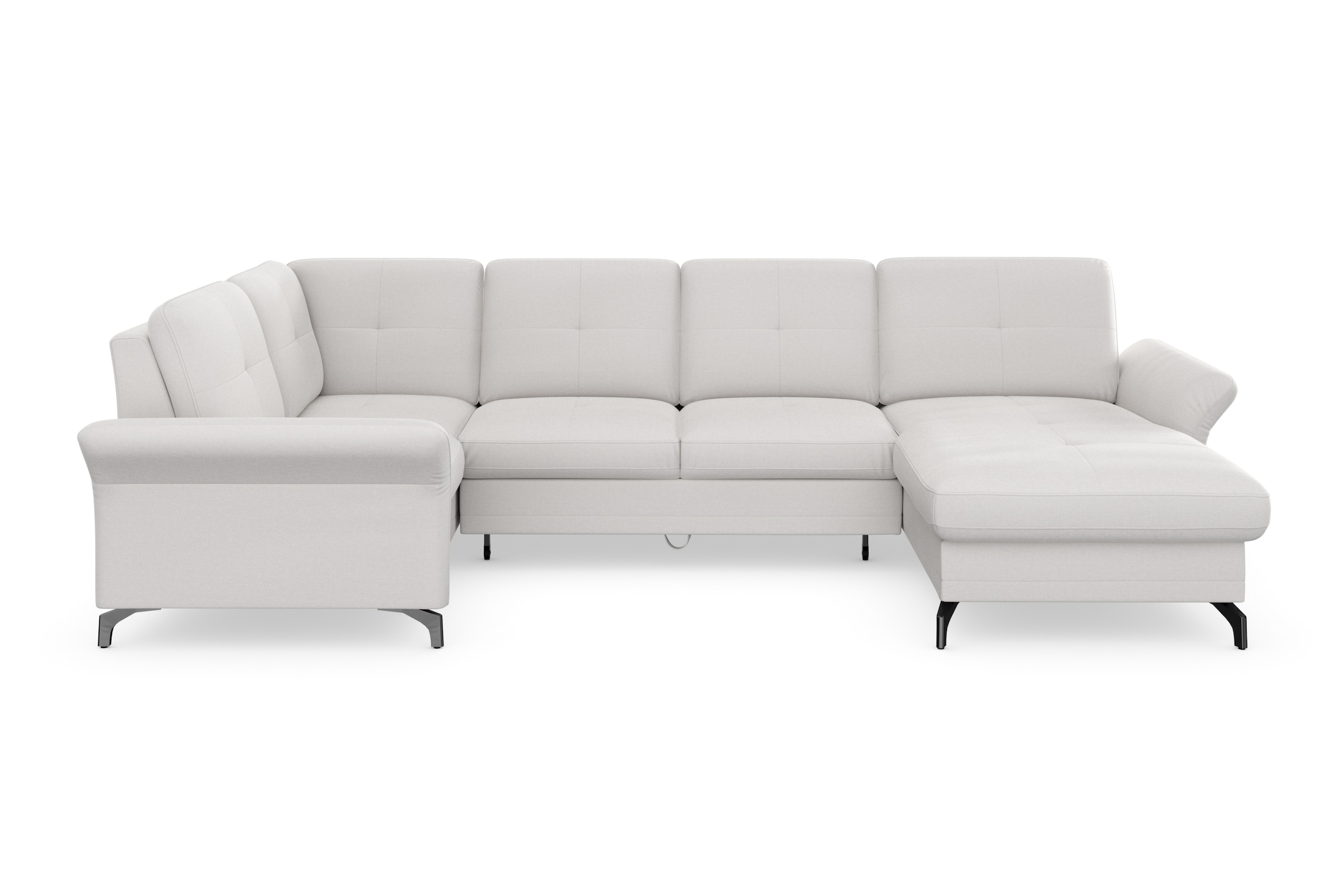 Home affaire Wohnlandschaft "Calando U-Form" wahlweise mit Bettfunktion, Be günstig online kaufen