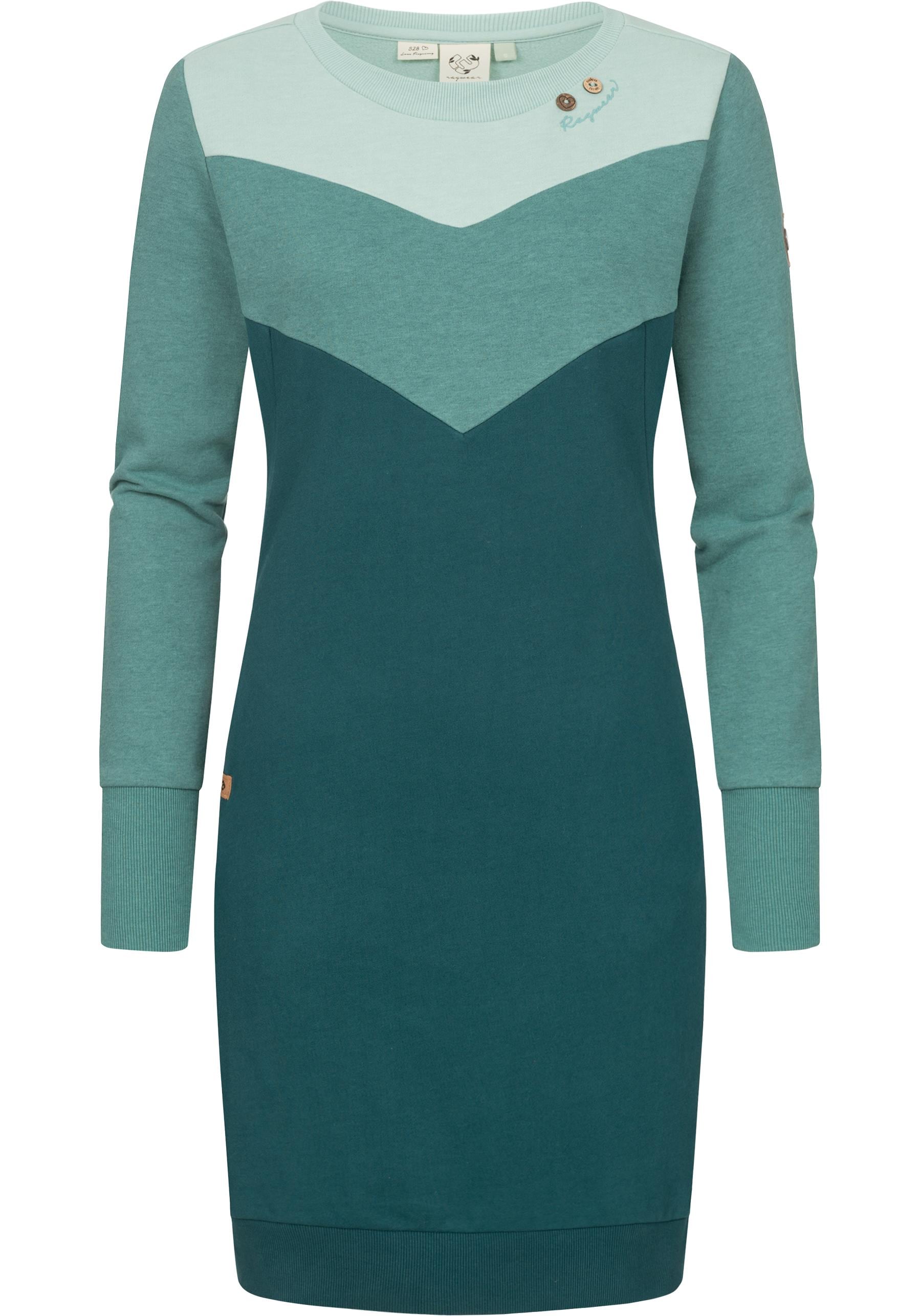 | kaufen Ragwear BAUR Langarmkleid den Organic«, Sweatkleid für online Dress »Trega stylisches Winter