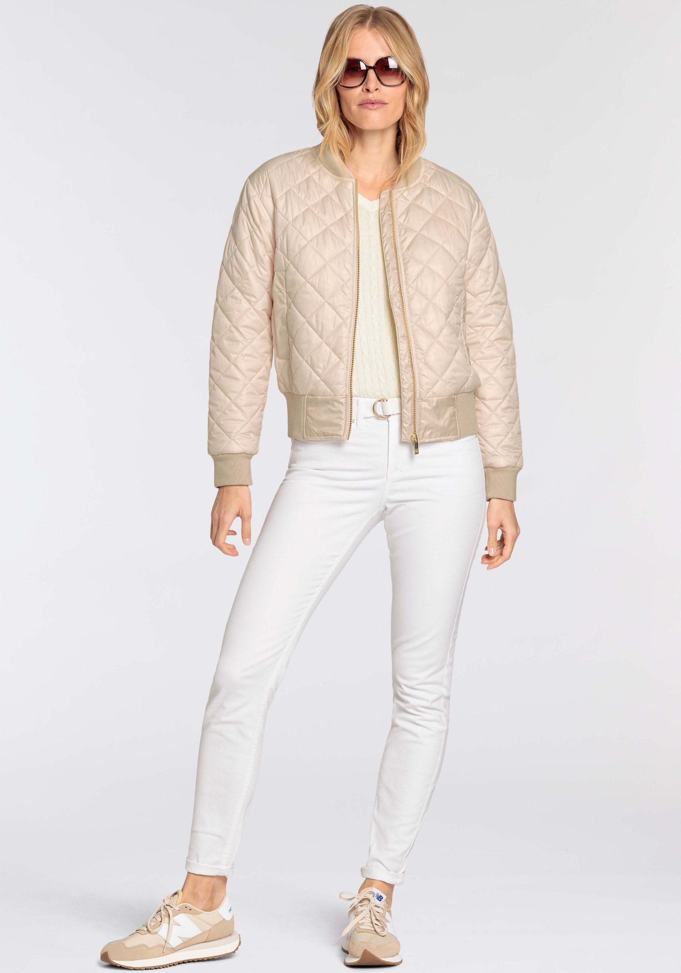 DELMAO Steppjacke, in Blousonform