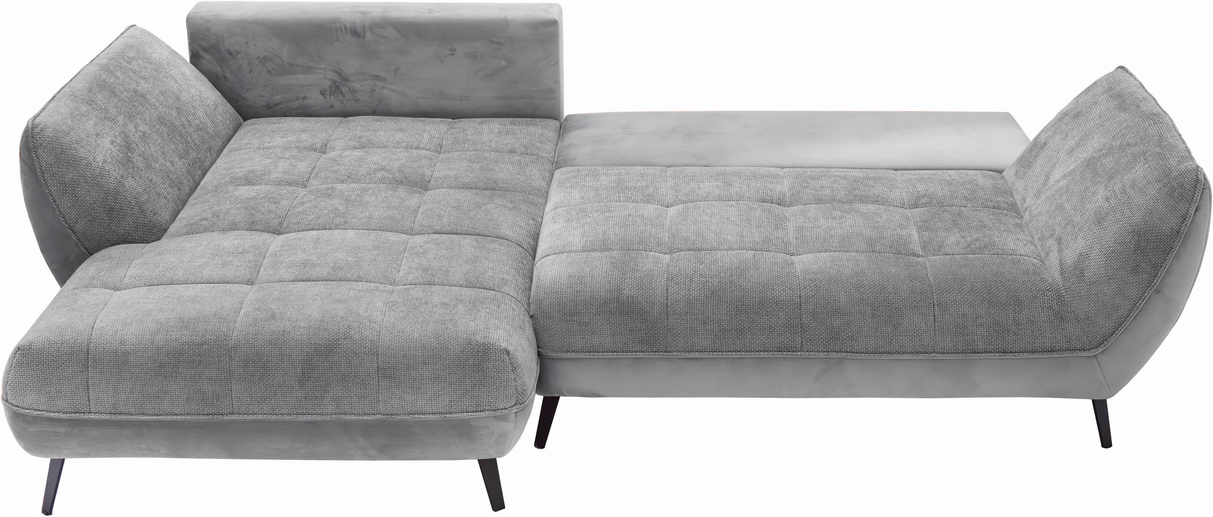 exxpo - sofa fashion Ecksofa »Midway mit einfacher Easy-Lift-Bettfunktion, bequem und modern«, inkl. Bettfunktion und praktischem Bettkasten, L-Form