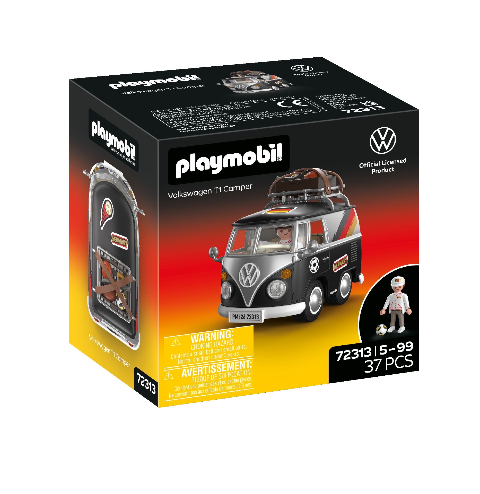 Playmobil® Konstruktions-Spielset »Volkswagen T1 Camper GER Edition« Made in Europe