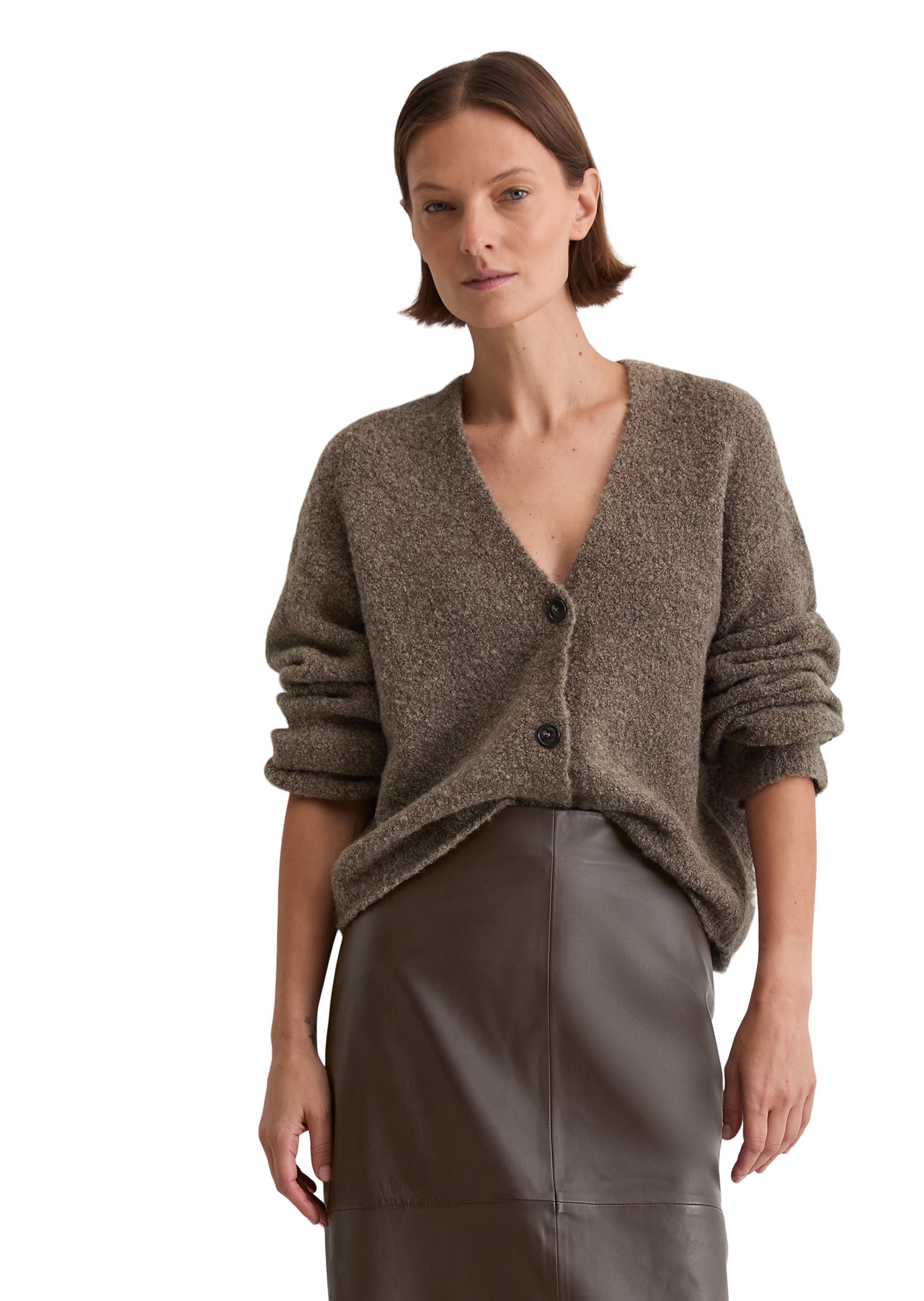 Marc OPolo Cardigan "aus Schurwolle-Alpakawolle-Mix" günstig online kaufen