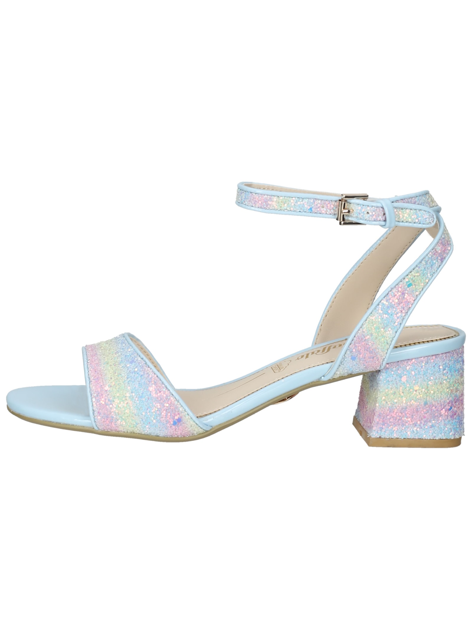Buffalo Peeptoepumps »Buffalo Sandalen Lederimitat«
