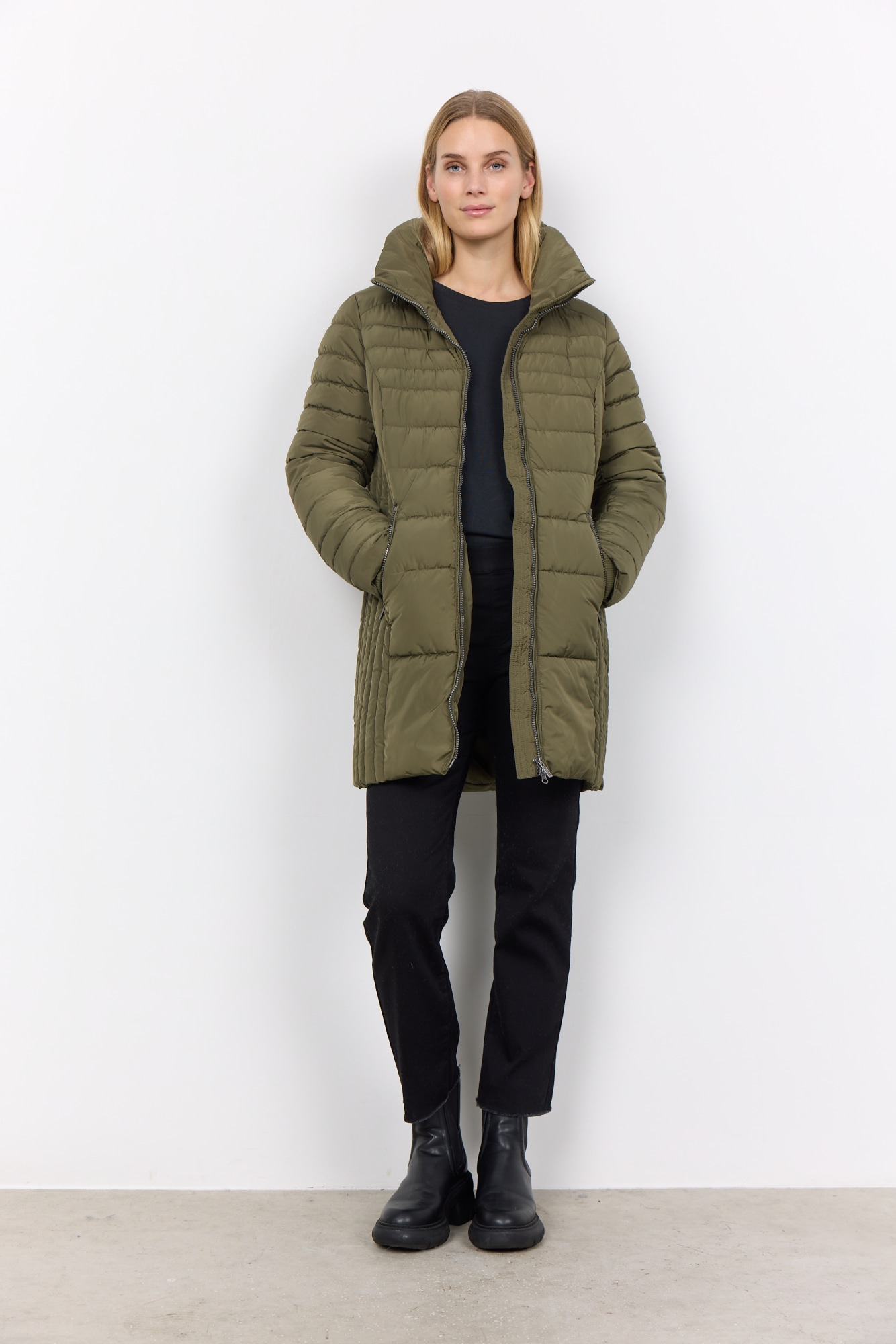 soyaconcept Steppjacke »SC-NINA 1«, mit Kapuze