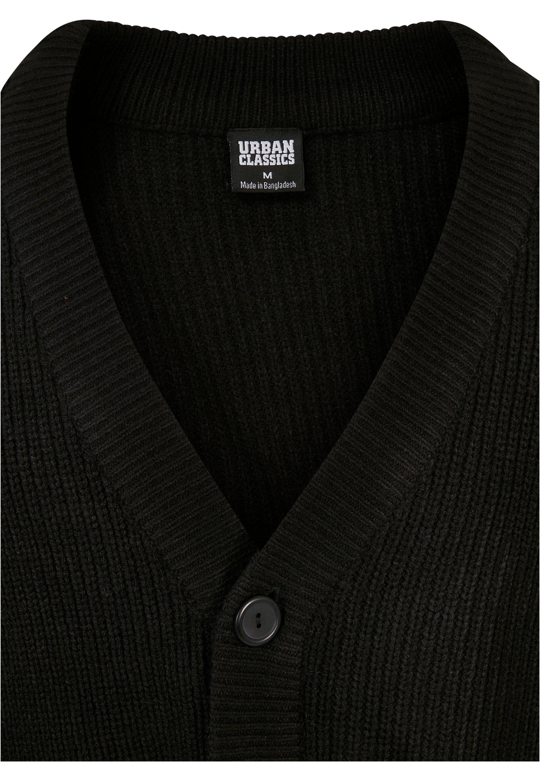 URBAN CLASSICS Strickjacke »Urban Classics Herren Sporty Boxy Cardigan«
