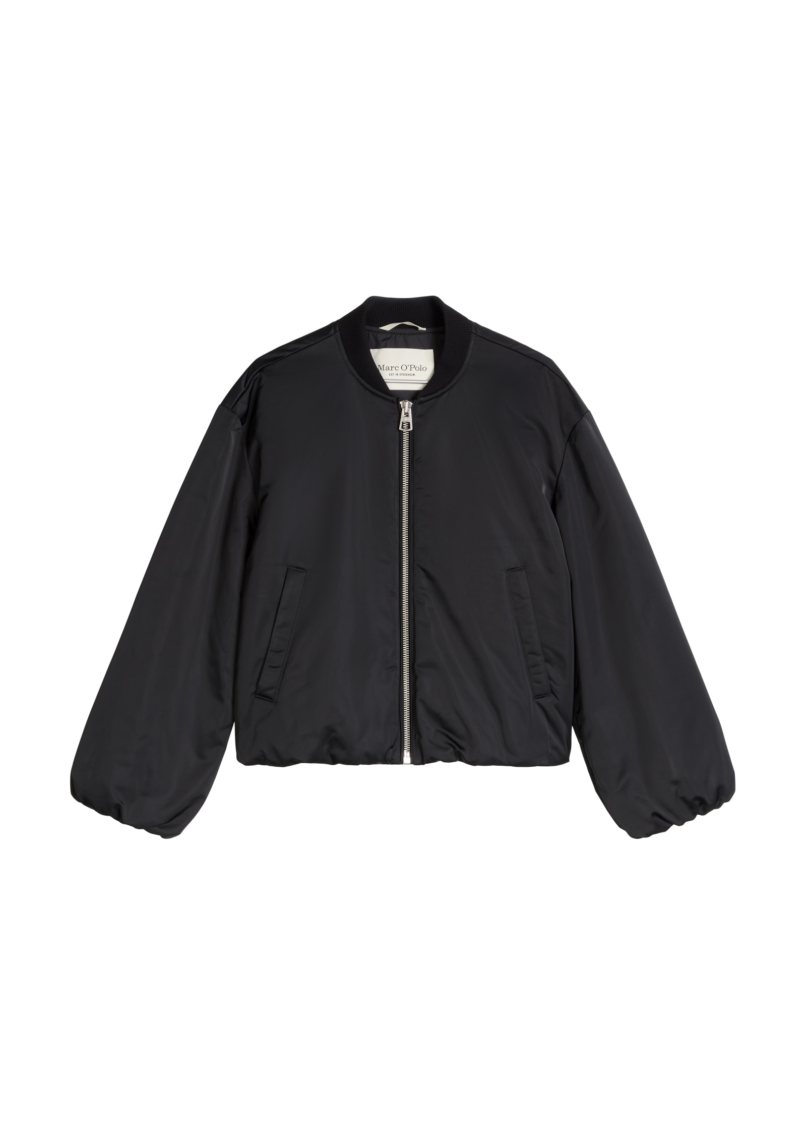 Marc O'Polo Outdoorjacke »aus recyceltem Polyester« ohne Kapuze