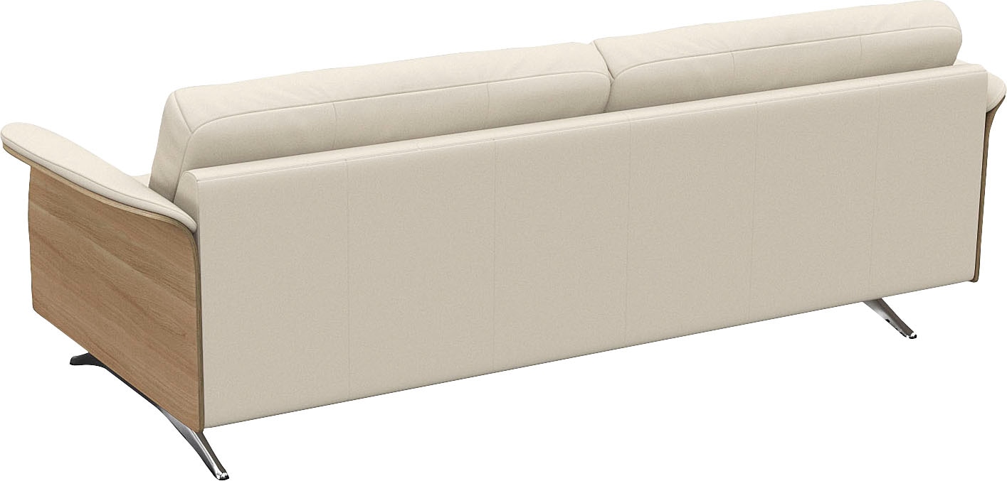 FLEXLUX 3-Sitzer »Glow, super bequem durch hochwertigem Sitzaufbau mit Federkern«, Modernes skandinavisches Design