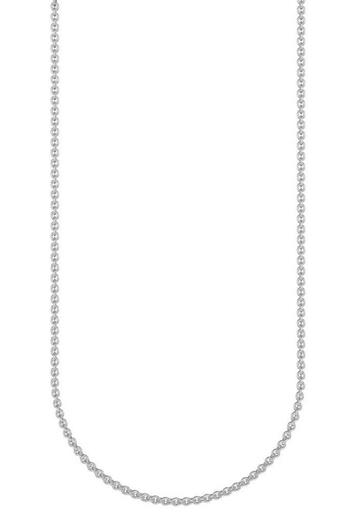 FIRETTI Damen Collierkettchen "Schmuck Geschenk Silber 925 Rundankerkettengl. in mehreren Breiten", 40, Silber 925 (Sterlingsilber), B: 2mm, silber,