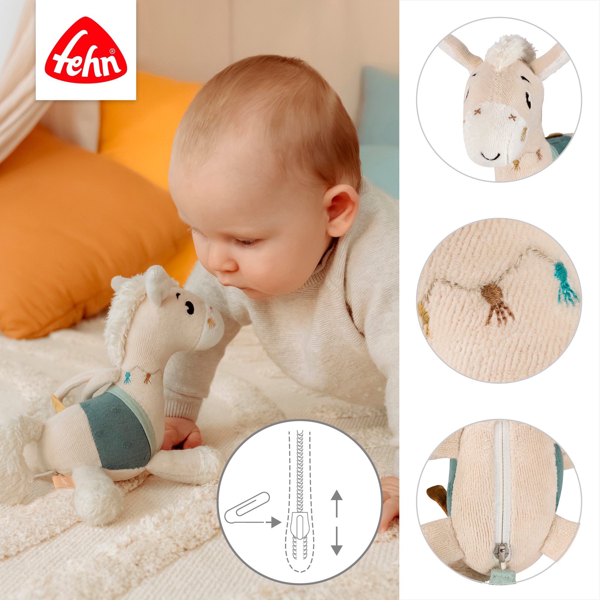 Fehn »Pferdinand, Mini-Spieluhr Pferd«