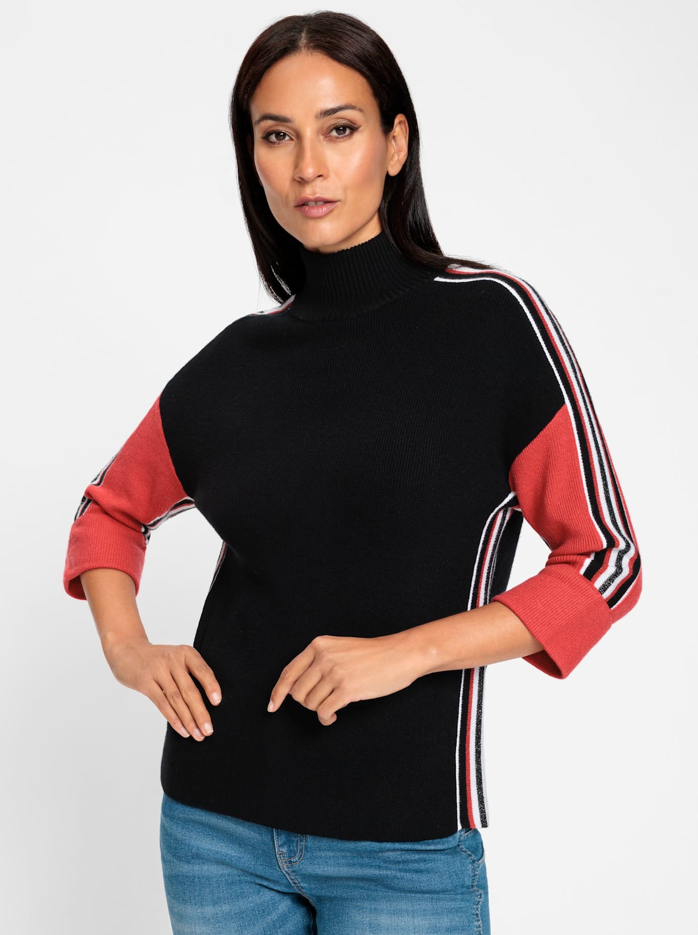heine Stehkragenpullover "Stehkragen-Pullover" günstig online kaufen