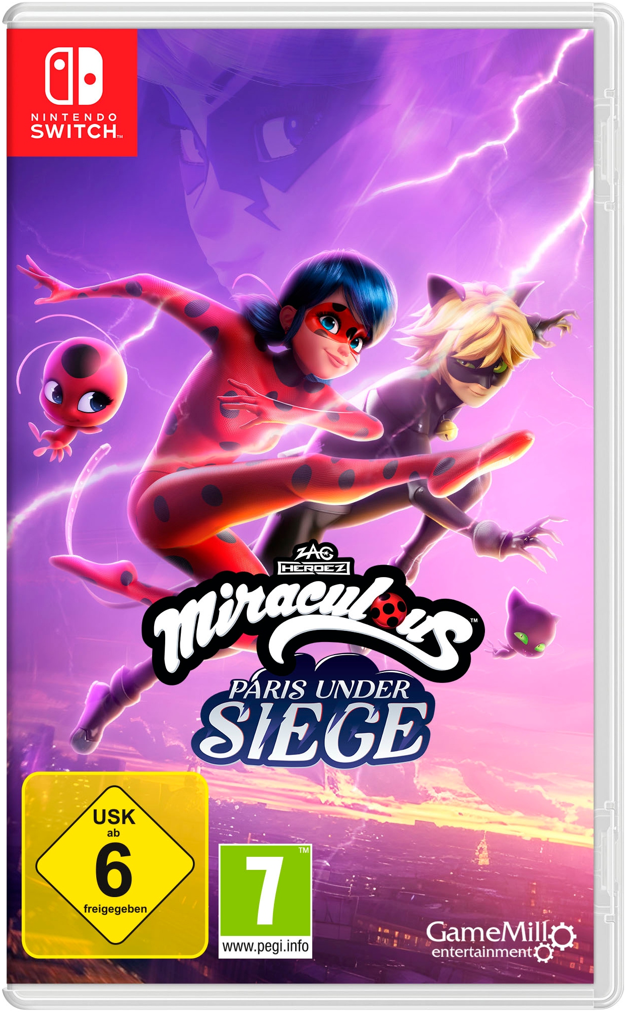 Spielesoftware »Miraculous: Paris Under Siege«, Nintendo Switch