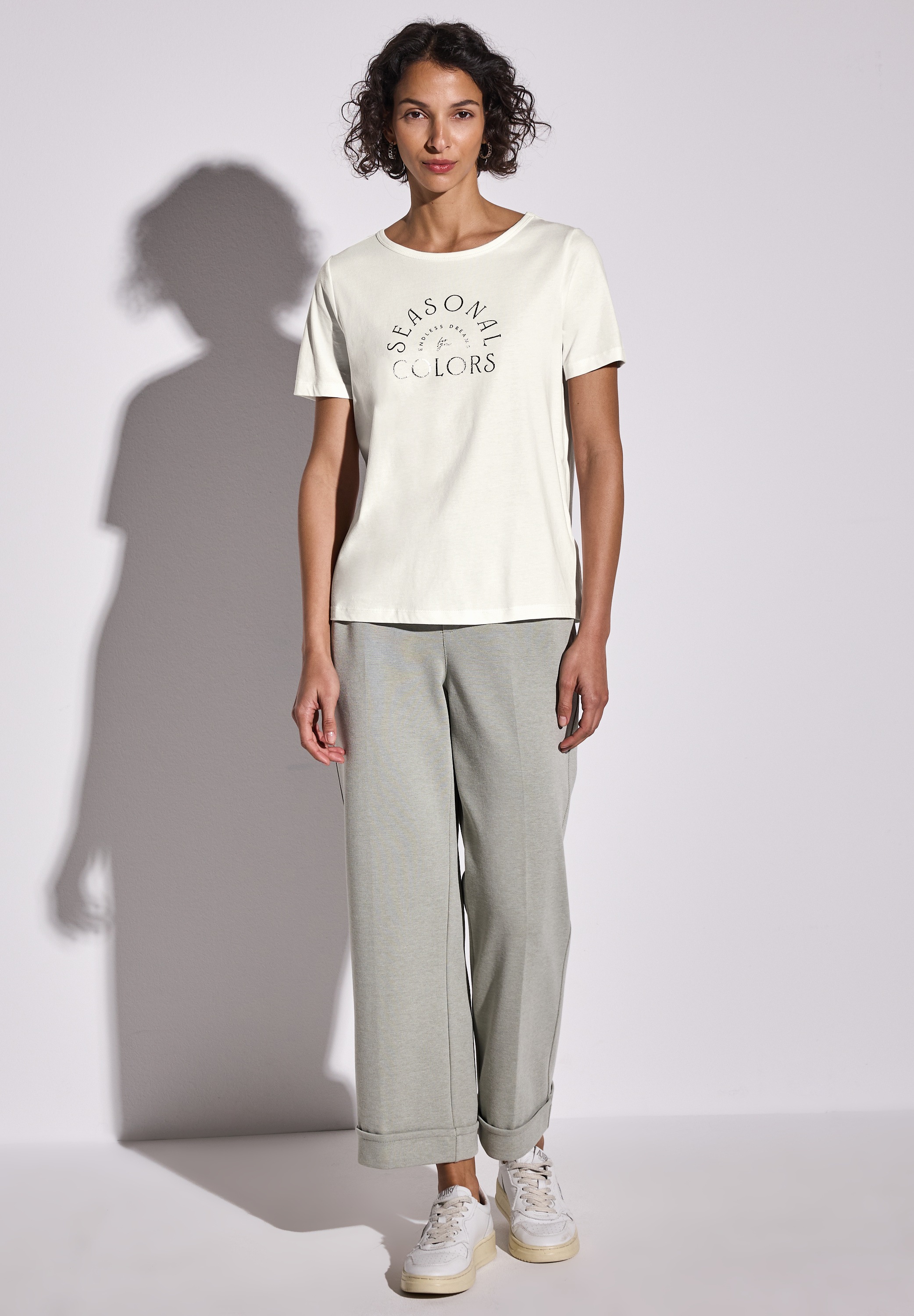 STREET ONE Print-Shirt, mit Rundhalsausschnitt