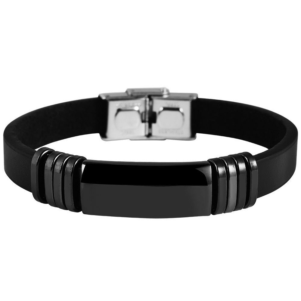 Adelia´s Armband »Unisex Armband aus Leder 21 cm« Zum Verschenken an Menschen, die Ihnen am Herzen liegen