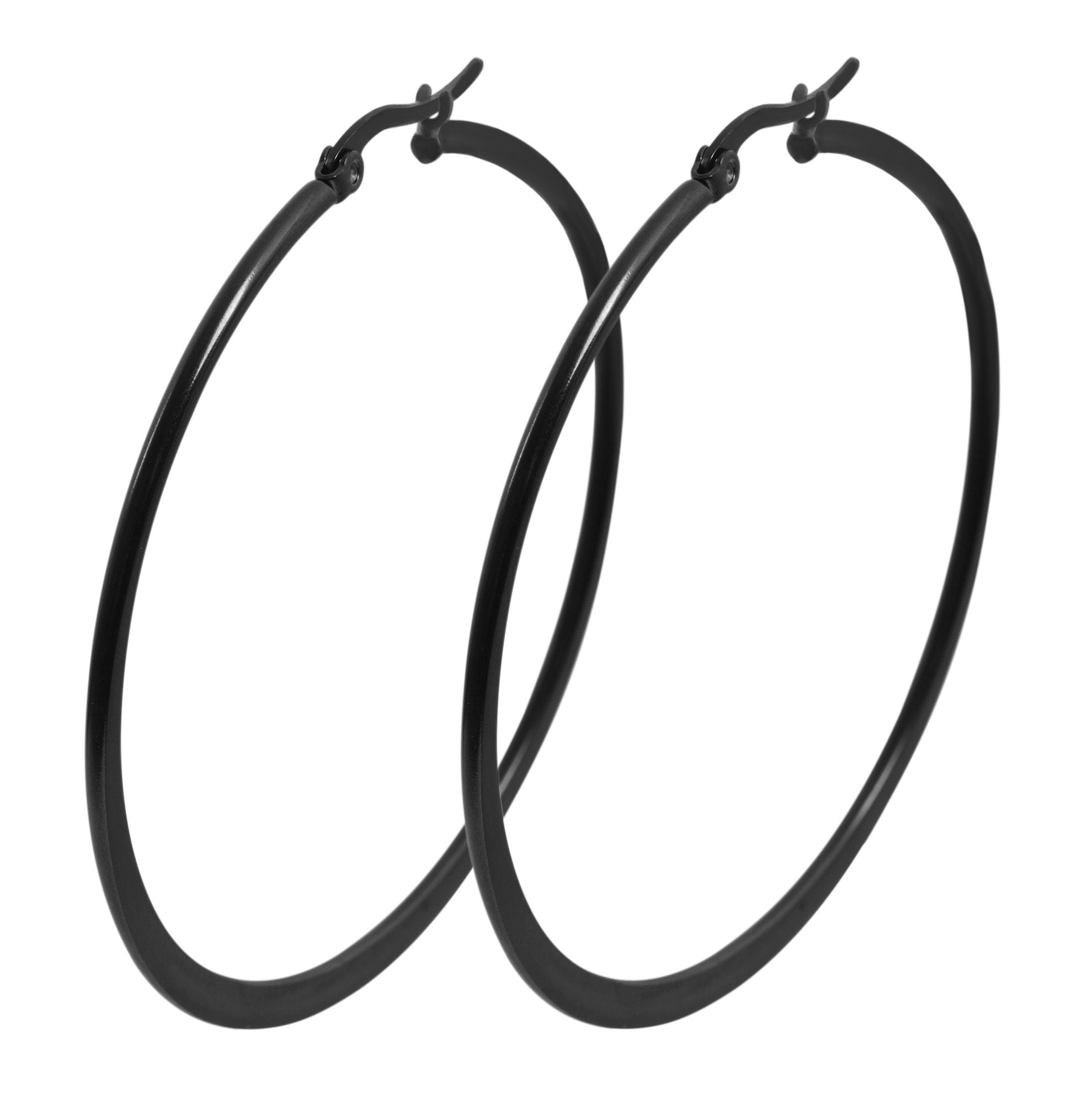 Adelia´s Paar Creolen "Ohrringe – Creole aus Edelstahl" Ideal zum Verschenken – schlicht und stilvoll