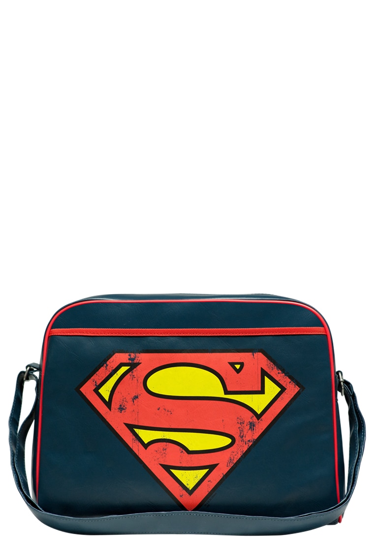 LOGOSHIRT Schultertasche »Superman - Logo«, mit coolem Superman-Logo