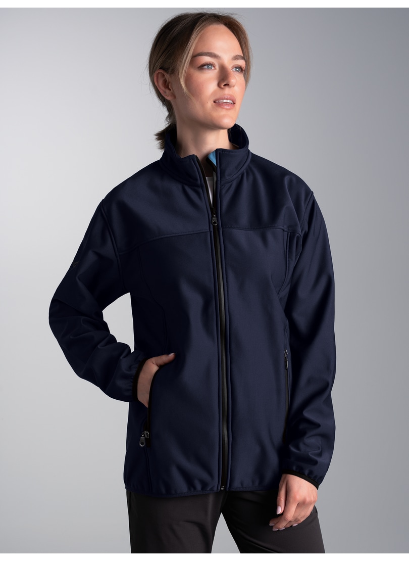 Trigema Softshelljacke "TRIGEMA Softshelljacke RV unisex" 1 Stk. tlg.
