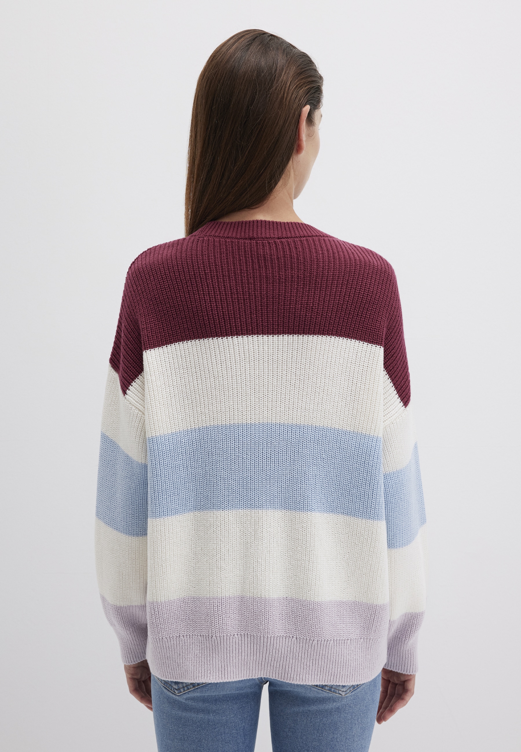 Mavi Rundhalspullover »STRIPED SWEATER«, Gestreifter Pullover
