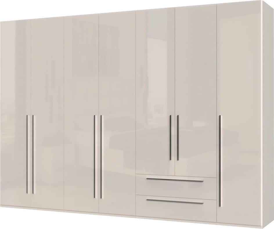 Places of Style Kleiderschrank "Piano, UV lackiert, hochglänzend in beige o günstig online kaufen