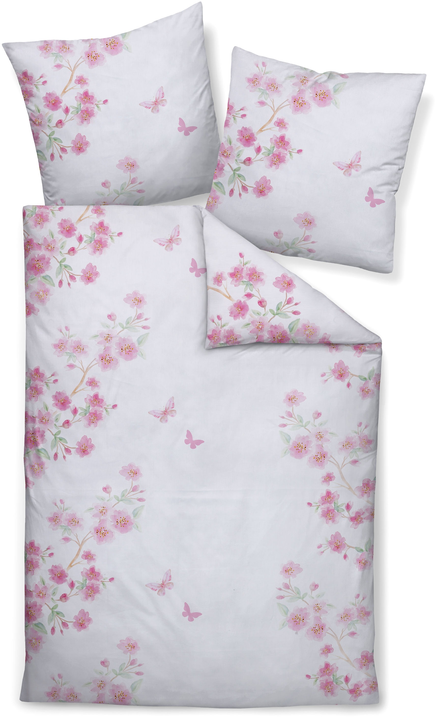 Janine Bettwäsche "moments 98132 01" mit Reißverschluss günstig online kaufen