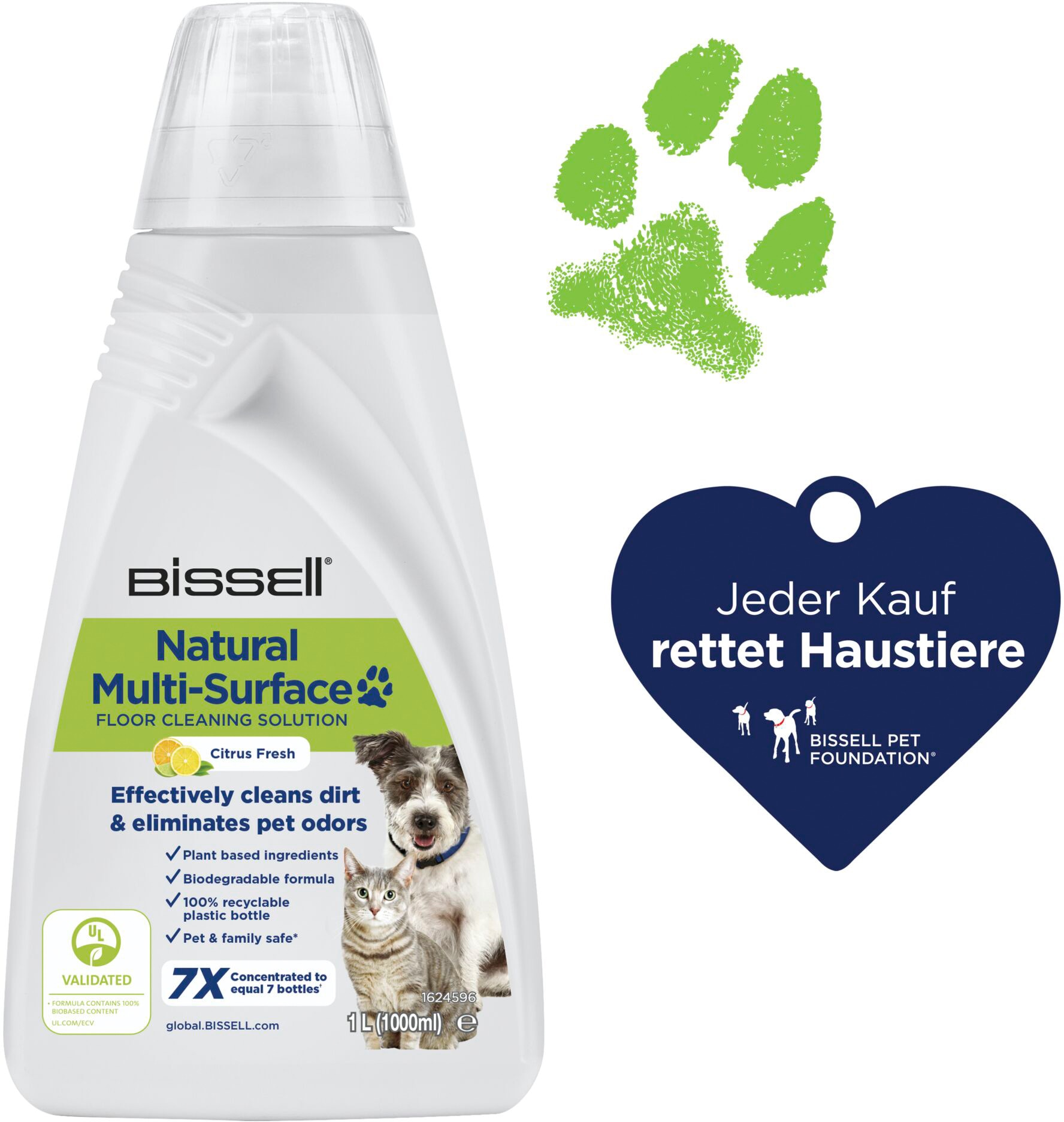 Flüssigreiniger »Natural Multi Surface 1L PET«