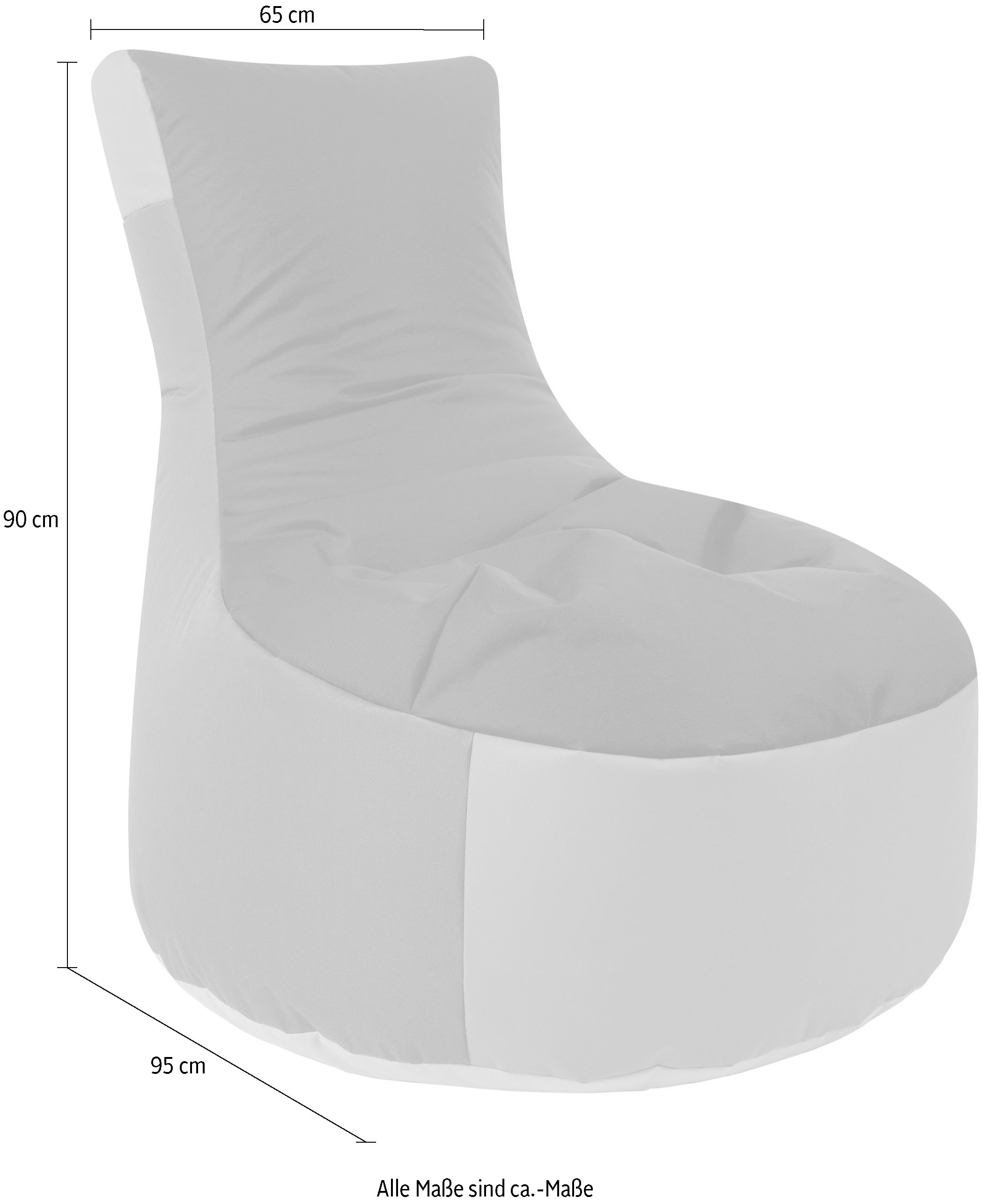 Sitting Point Sitzsack "Harlekin Swing" 1 Stk. tlg. günstig online kaufen