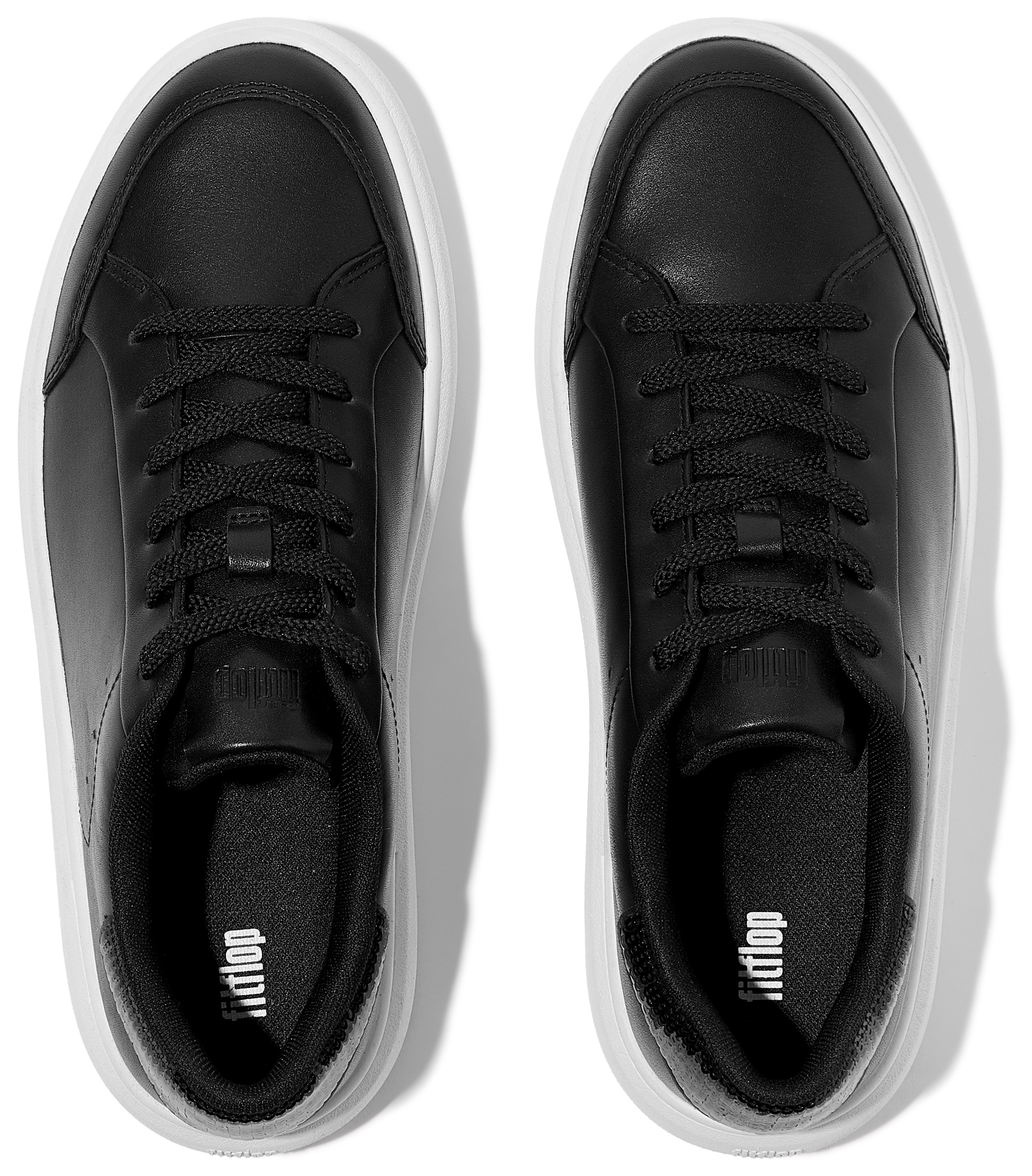 Thumbnail - Fitflop Sneaker "RTG SEQUIN" Plateausneaker, Schnürschuh im Retro Look