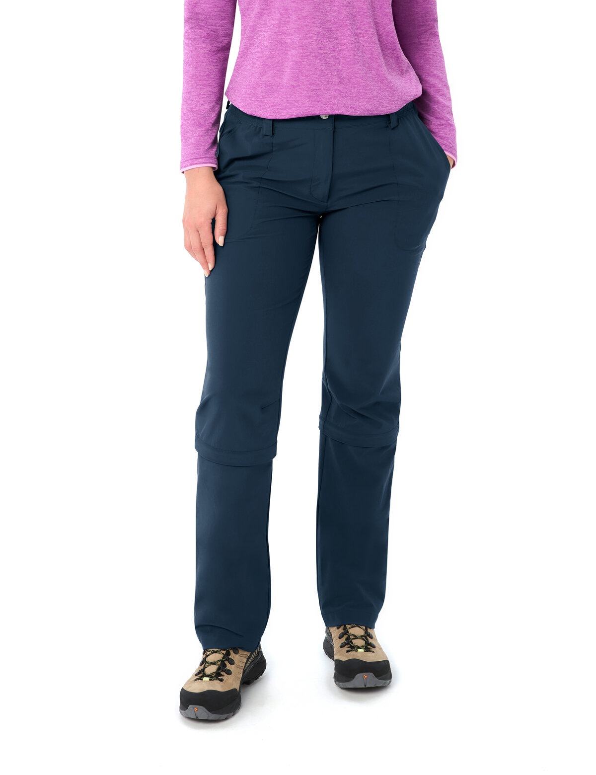 VAUDE Zip-off-Hose "WOMENS FARLEY STRETCH ZO CAPRI PANTS" bequeme Passform, günstig online kaufen