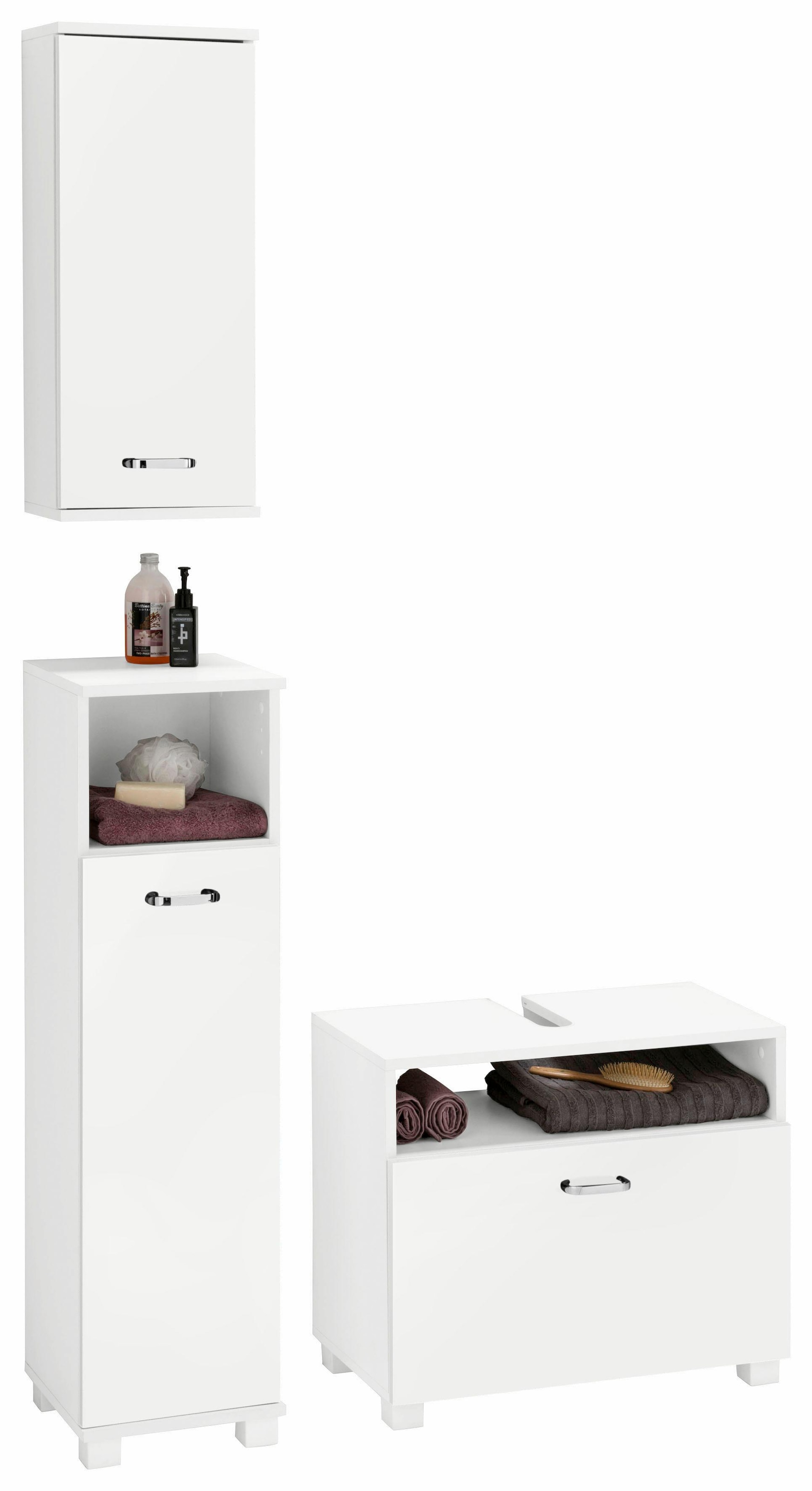 Schildmeyer Badmöbel-Set »Colli«, und 3 St.), Hängeschrank BAUR aus | Hochschrank, bestellen Waschbeckenunterschrank (Set