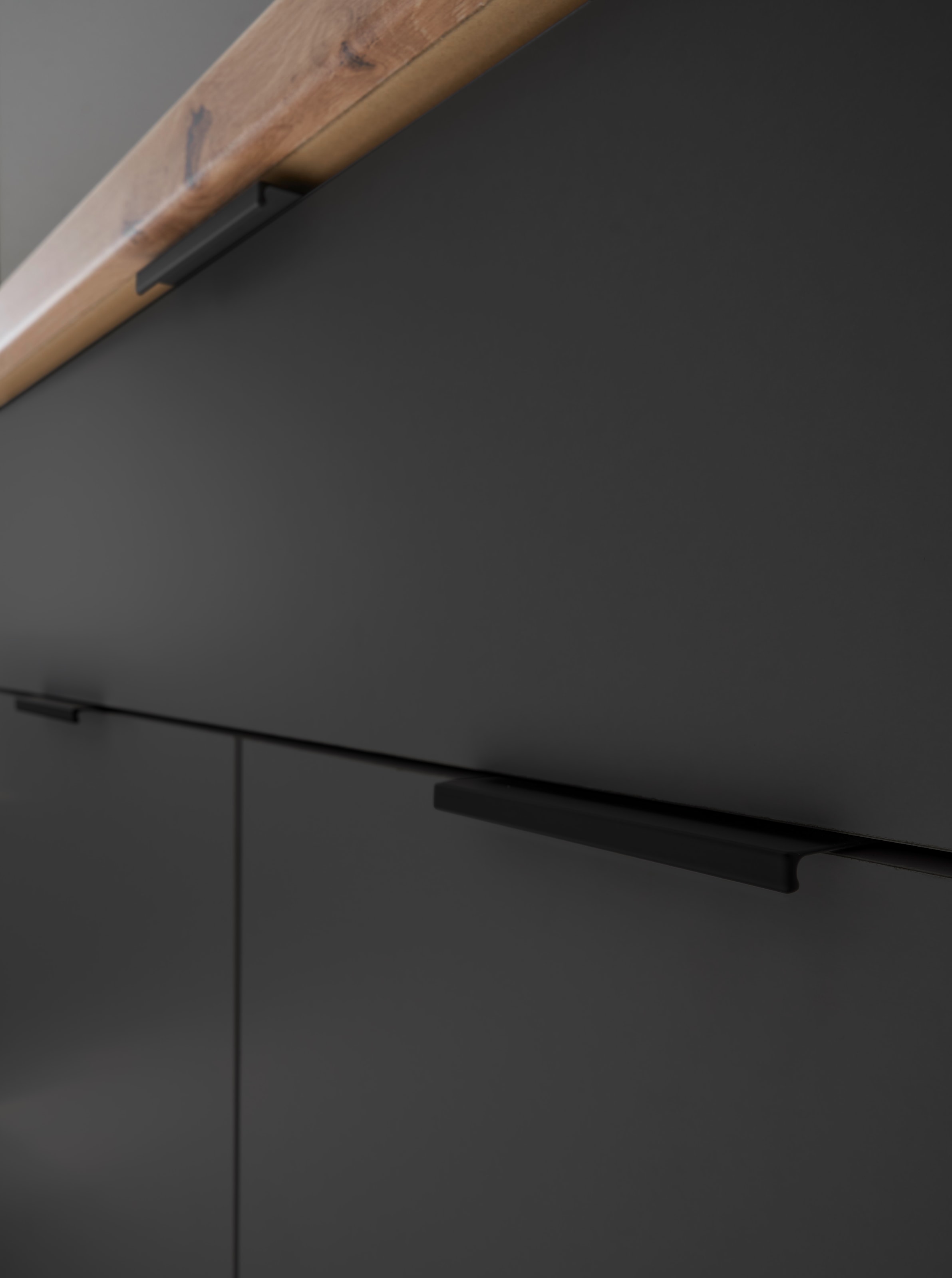 KOCHSTATION Küchenzeile »KS-Georgia, mit 38mm starker Arbeitsplatte«, Breite 260 cm, wahlweise mit E-Geräten und Kühlschrank