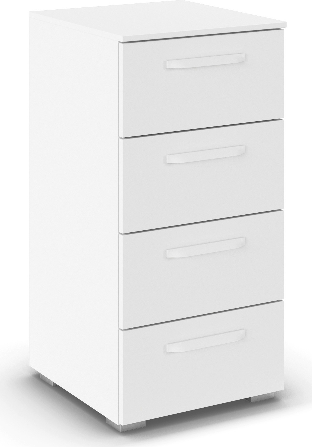 OTTO home Schubkastenkommode "Kommode Sideboard Schubladenkommode Schlafzimmerkommode OTELI" Breite 40 cm SOFT-CLOSE-FUNKTION, elegante Dekor- oder Hochglanzfront, mit 4 geräumigen Schubladen für viel Stauraum MADE IN GERMANY