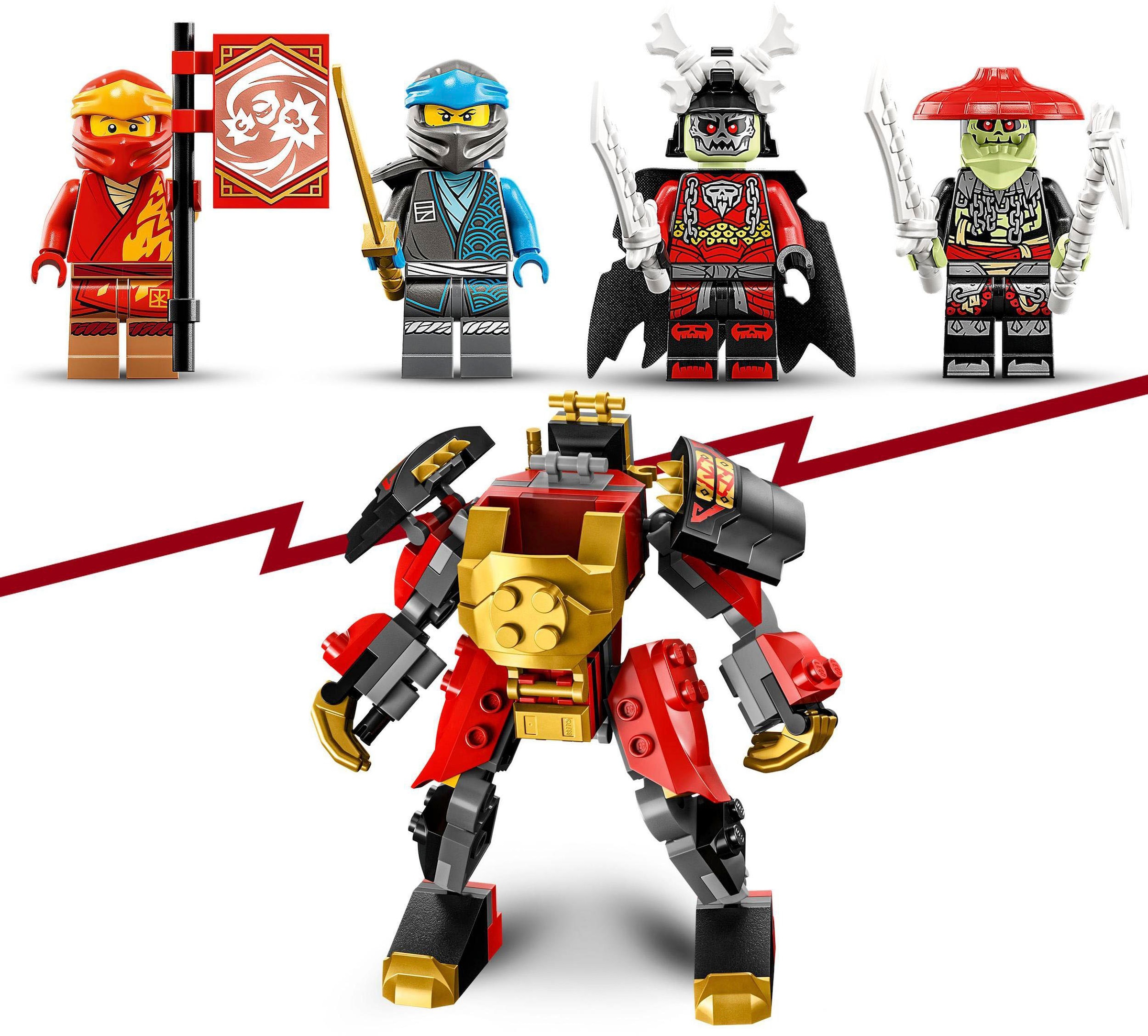 LEGO® Konstruktionsspielsteine »Kais Mech-Bike EVO (71783), LEGO® NINJAGO«, (312 St.), Made in Europe