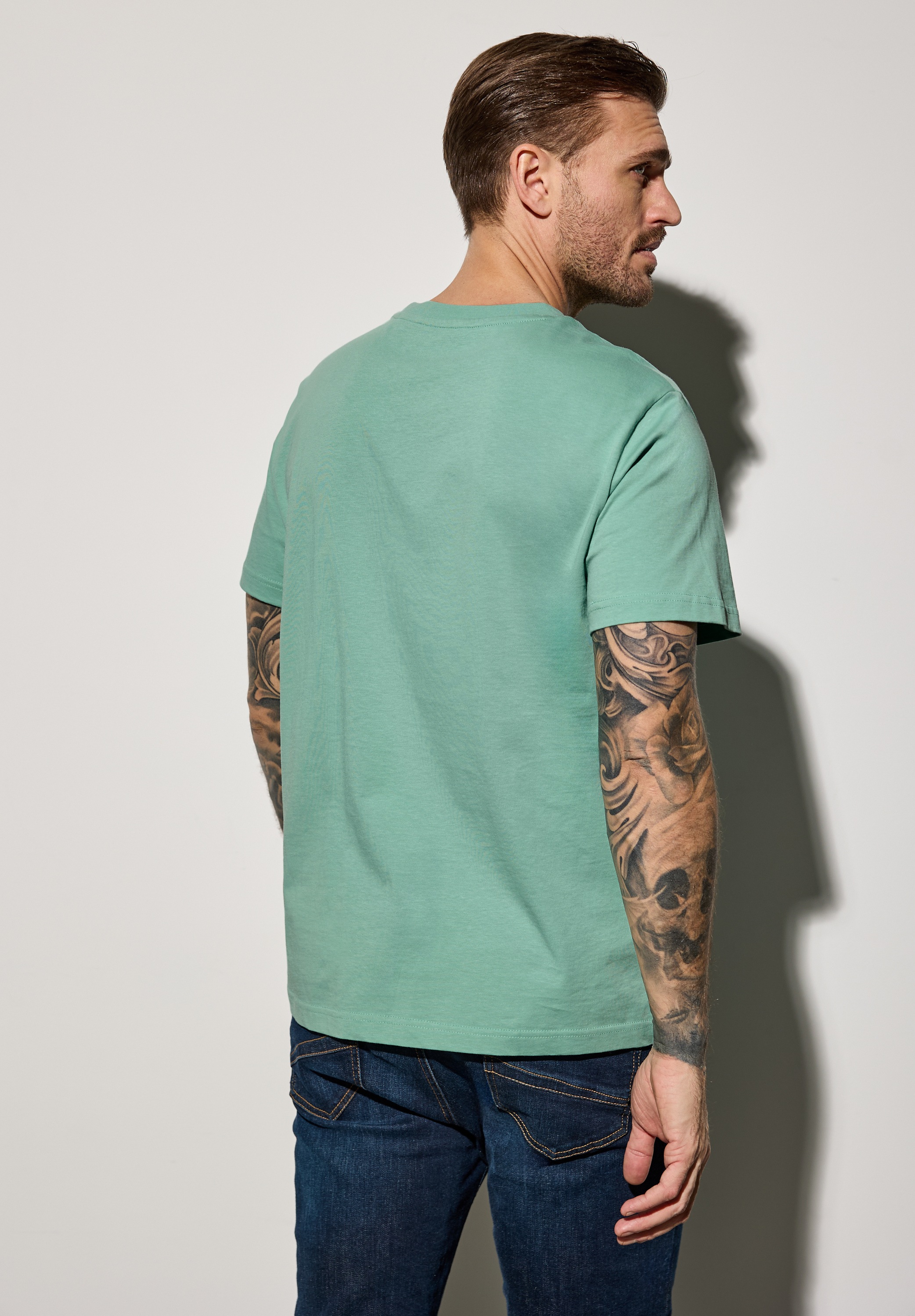 STREET ONE MEN T-Shirt, Rundhalsausschnitt