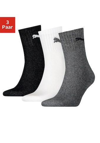 Sportsocken »short crew«, (3 Paar)