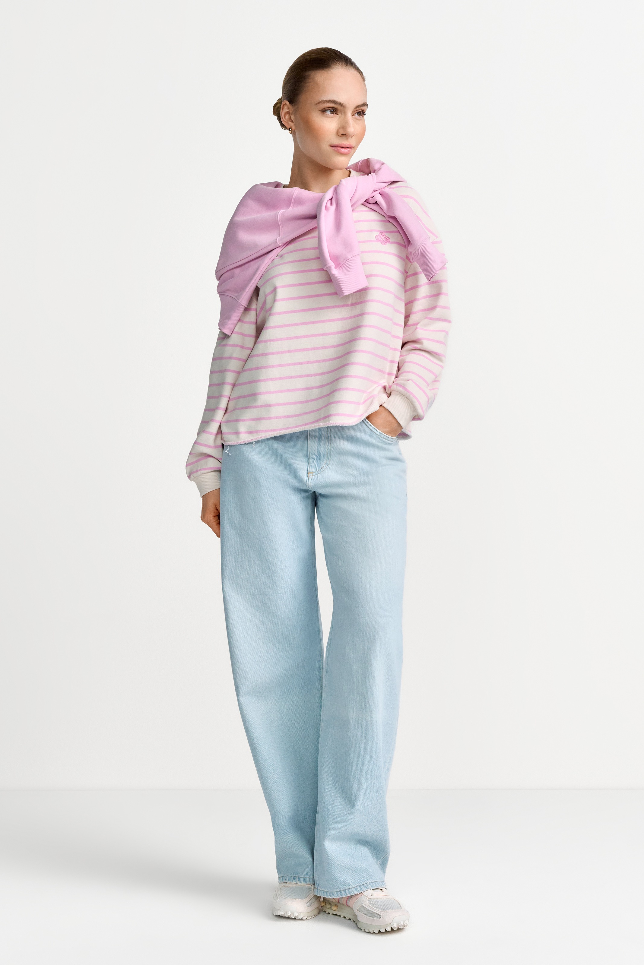 Thumbnail - RICHROYAL Sweatshirt, im dezenten oversized Look, mit Bruststickerei