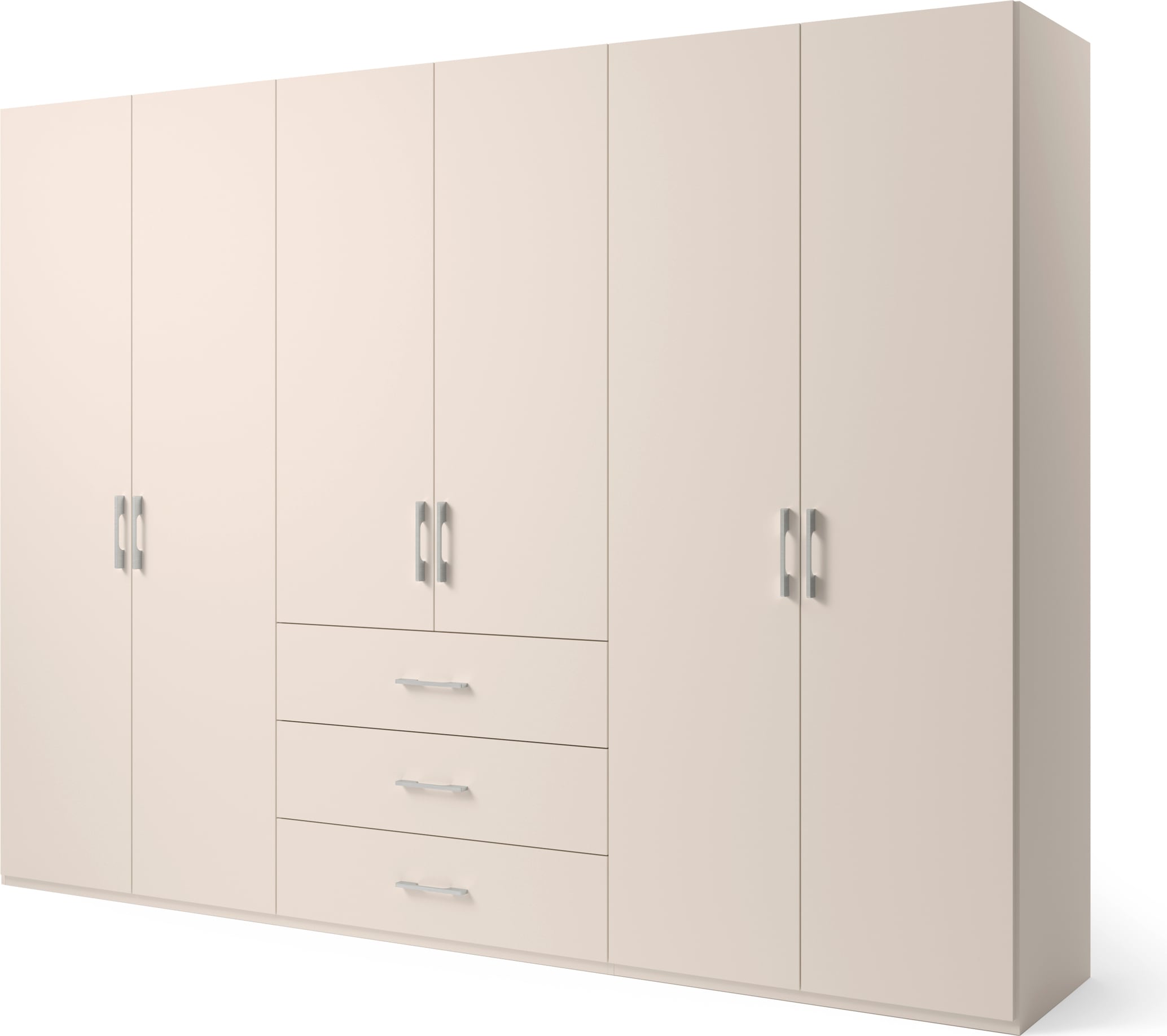 set one by Musterring Drehtürenschrank "Henderson" mit 3 Schubladen, inkl. Fachböden und Kleiderstangen